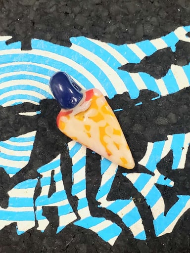 Preview pic of Cheese Pizza slice pendant