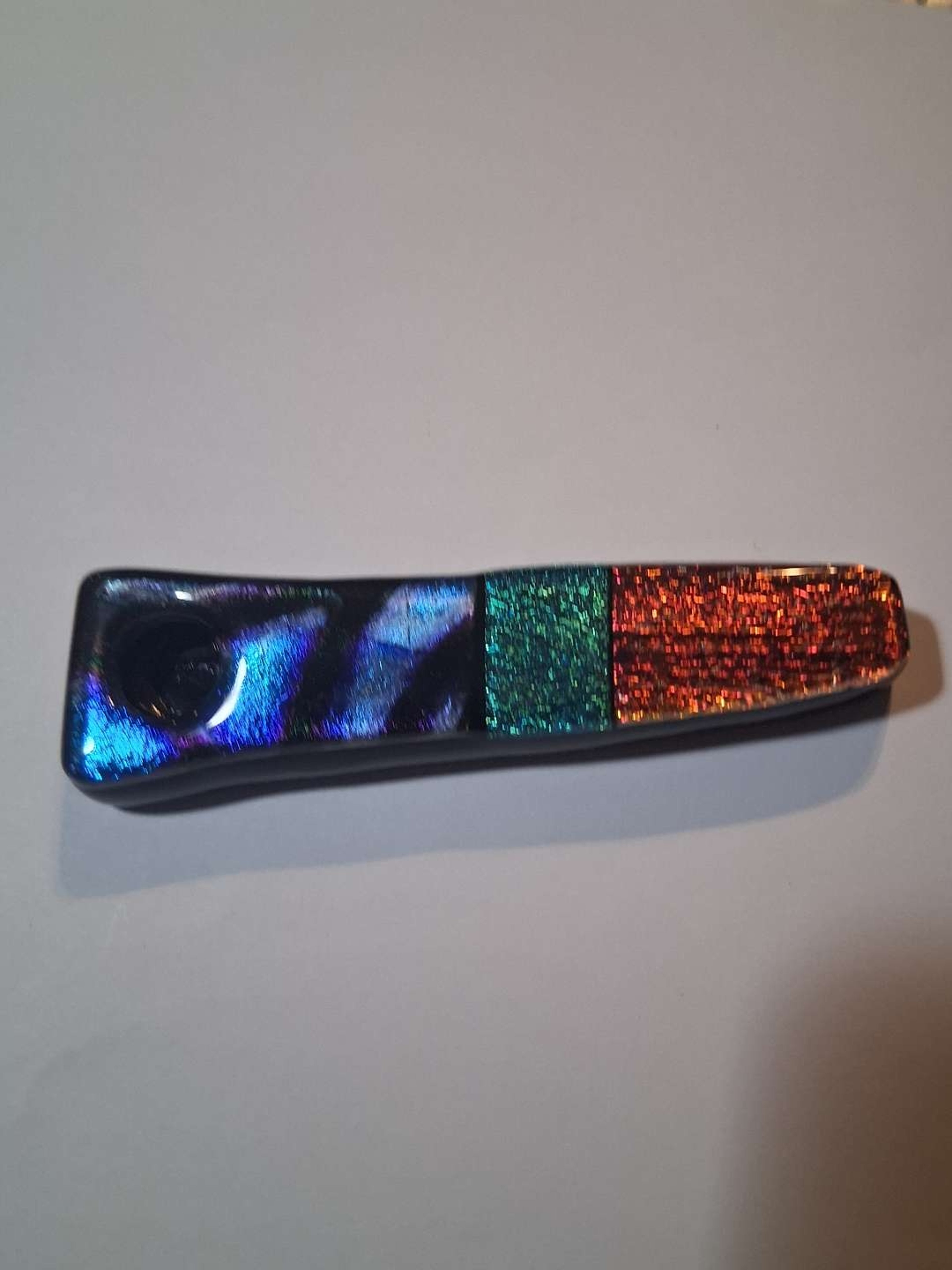 Dichroic Glass Pipe image 0