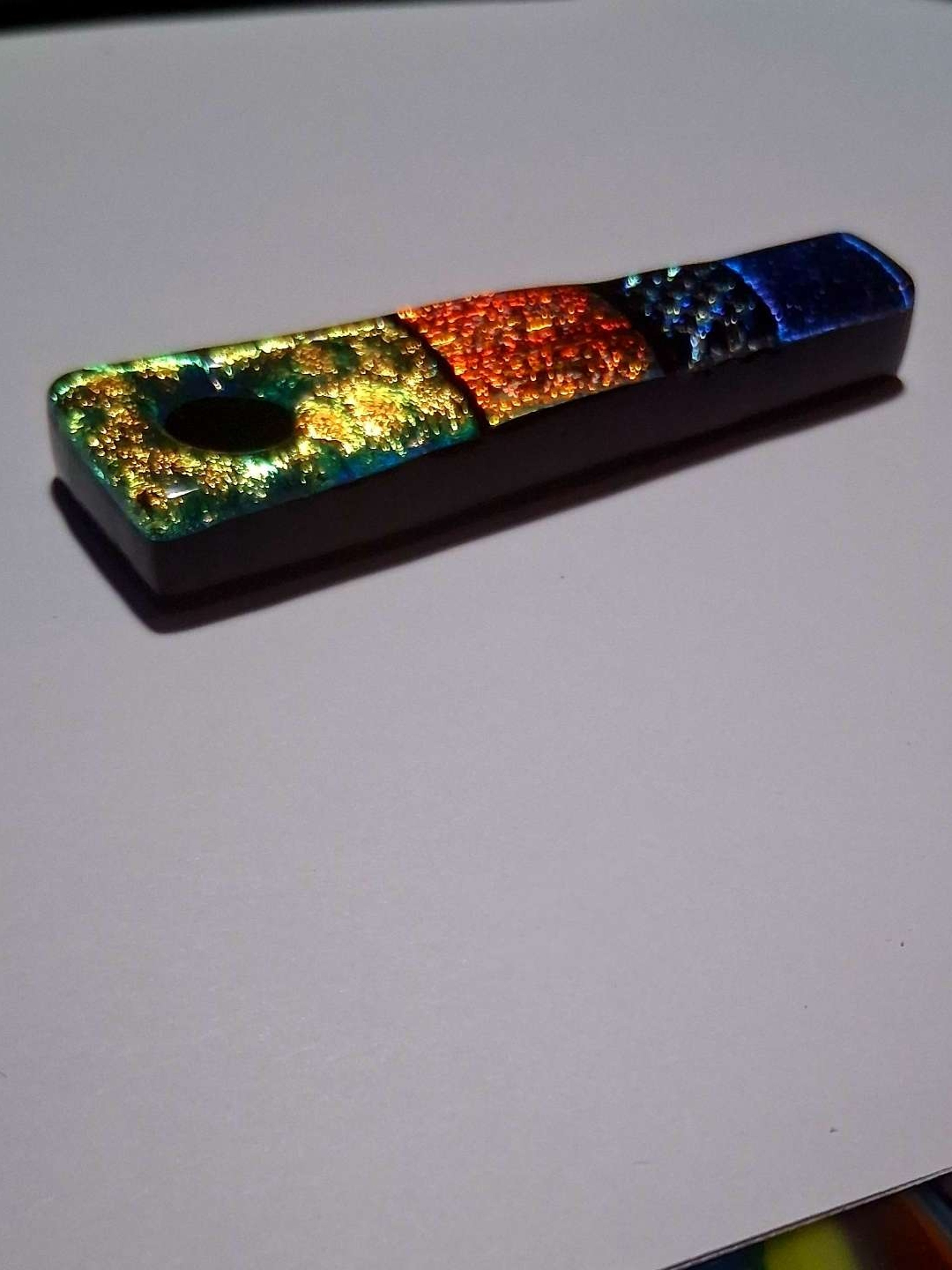 Dichroic Glass Pipe image 0