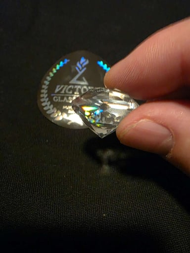 Preview pic of Victory glassworks Diamond slurper/Tower cap