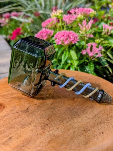 Preview pic of The Mjolnir Special: Glass Thor's Hammer Novelty Hand Pipe