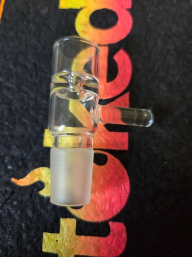 Preview pic of 18mm 1 hole clear slide