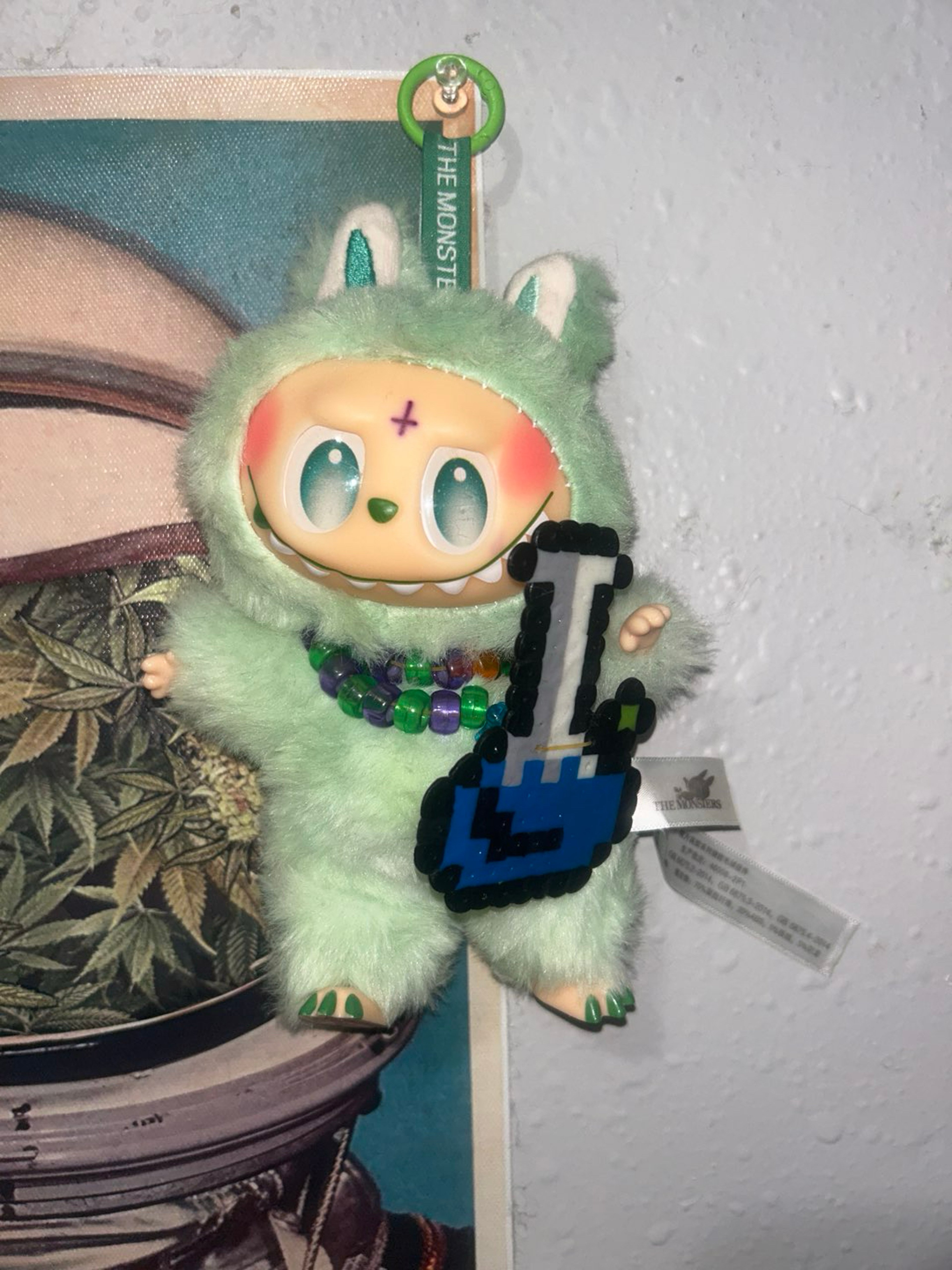 Authentic Labubu with bong pearler image 0