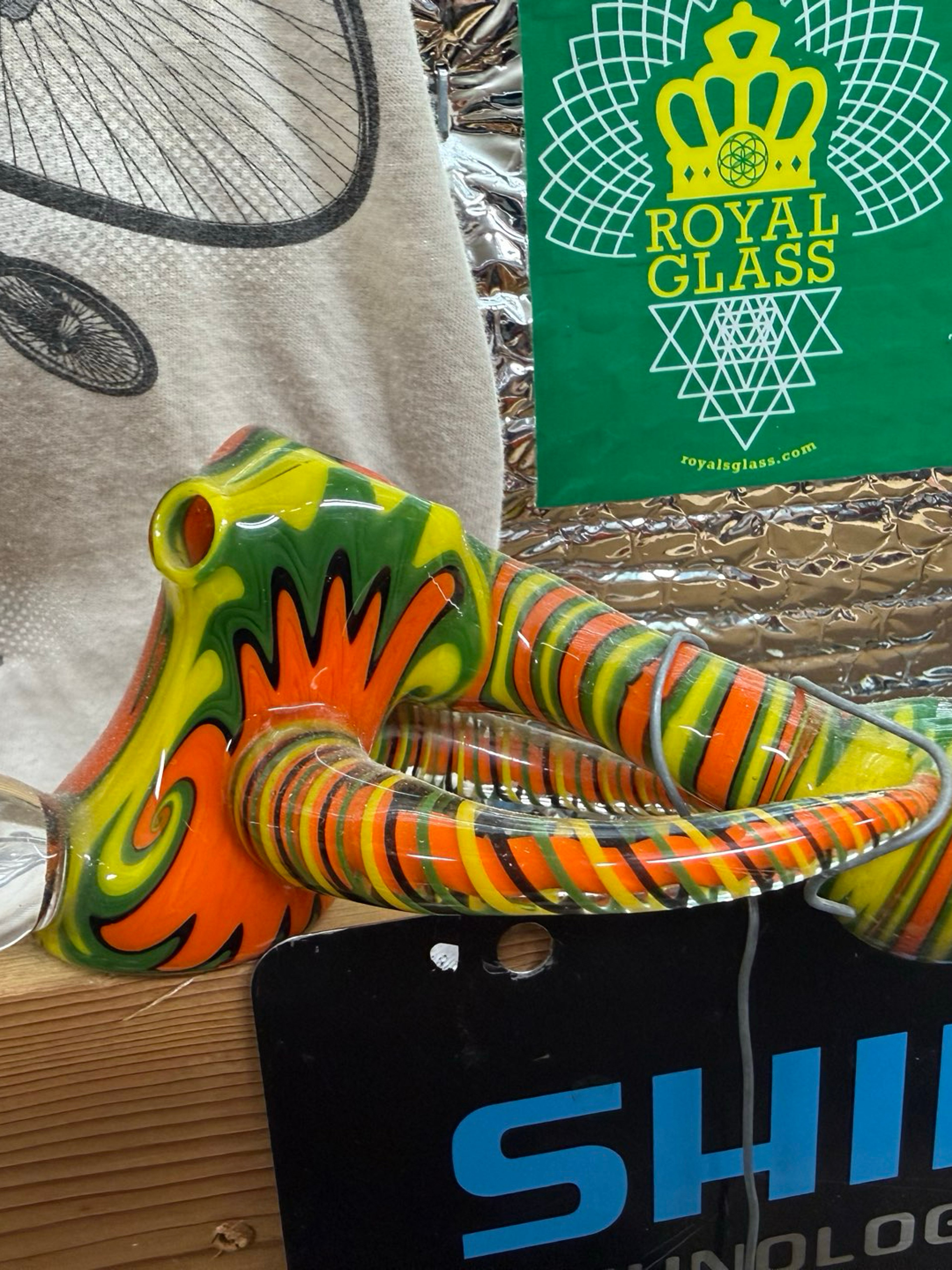 Preview pic of Signed 2007 Royal Glass sidecar