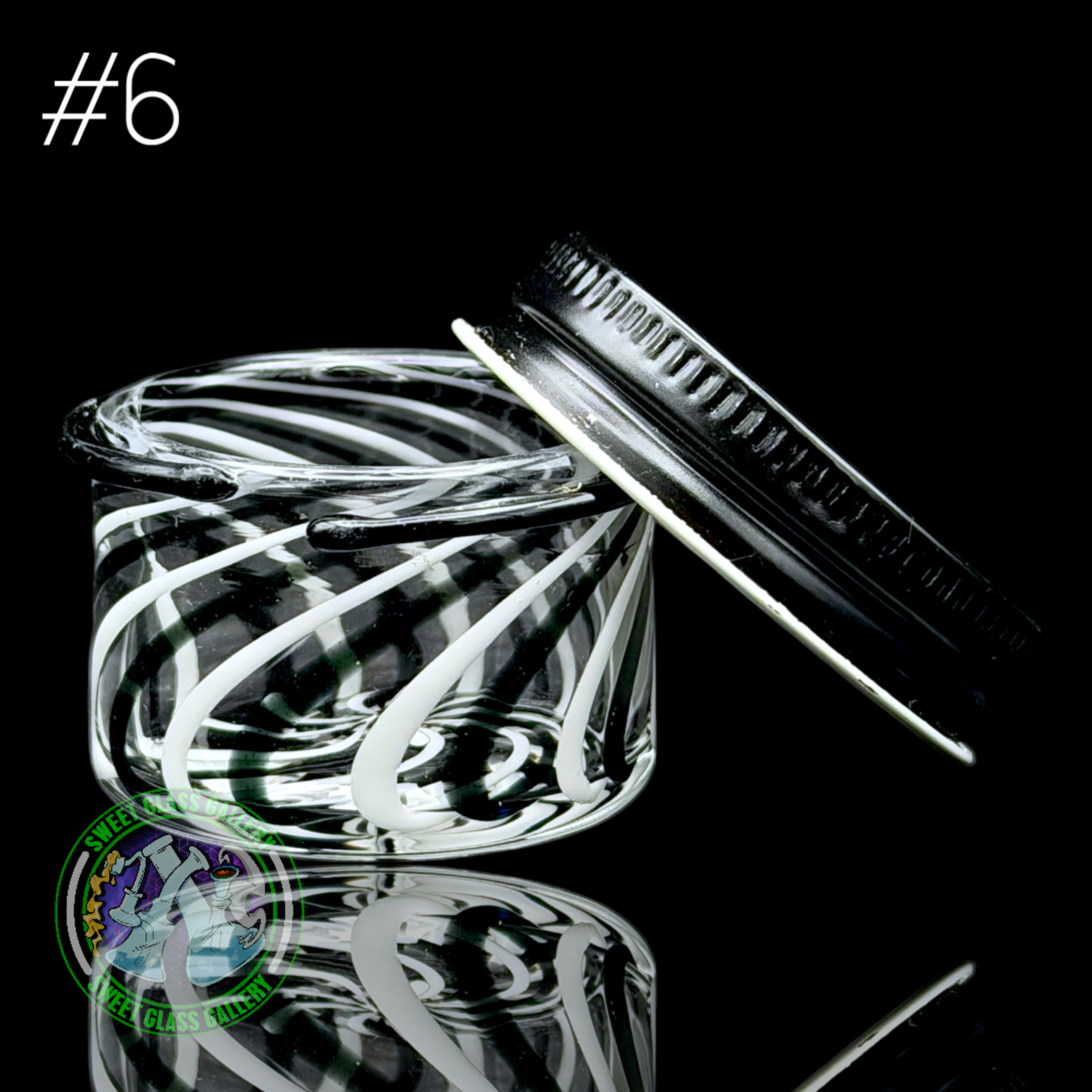 Preview pic of Ben’s Glass Art - Baller Jar #6