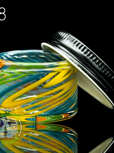 Preview pic of Ben’s Glass Art - Baller Jar #8