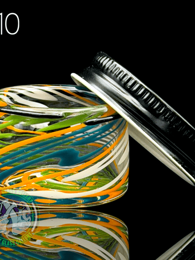 Preview pic of Ben’s Glass Art - Baller Jar #10