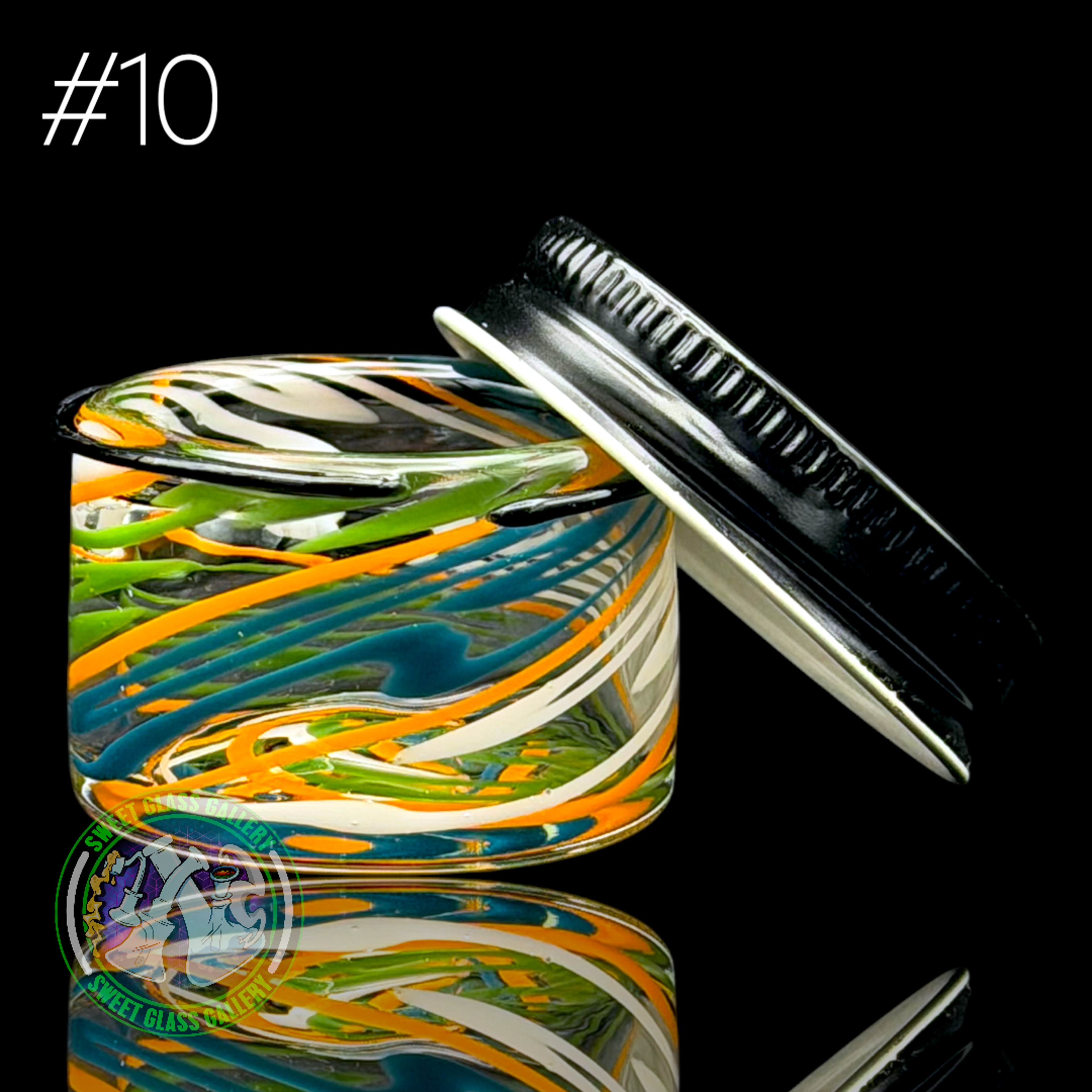 Preview pic of Ben’s Glass Art - Baller Jar #10