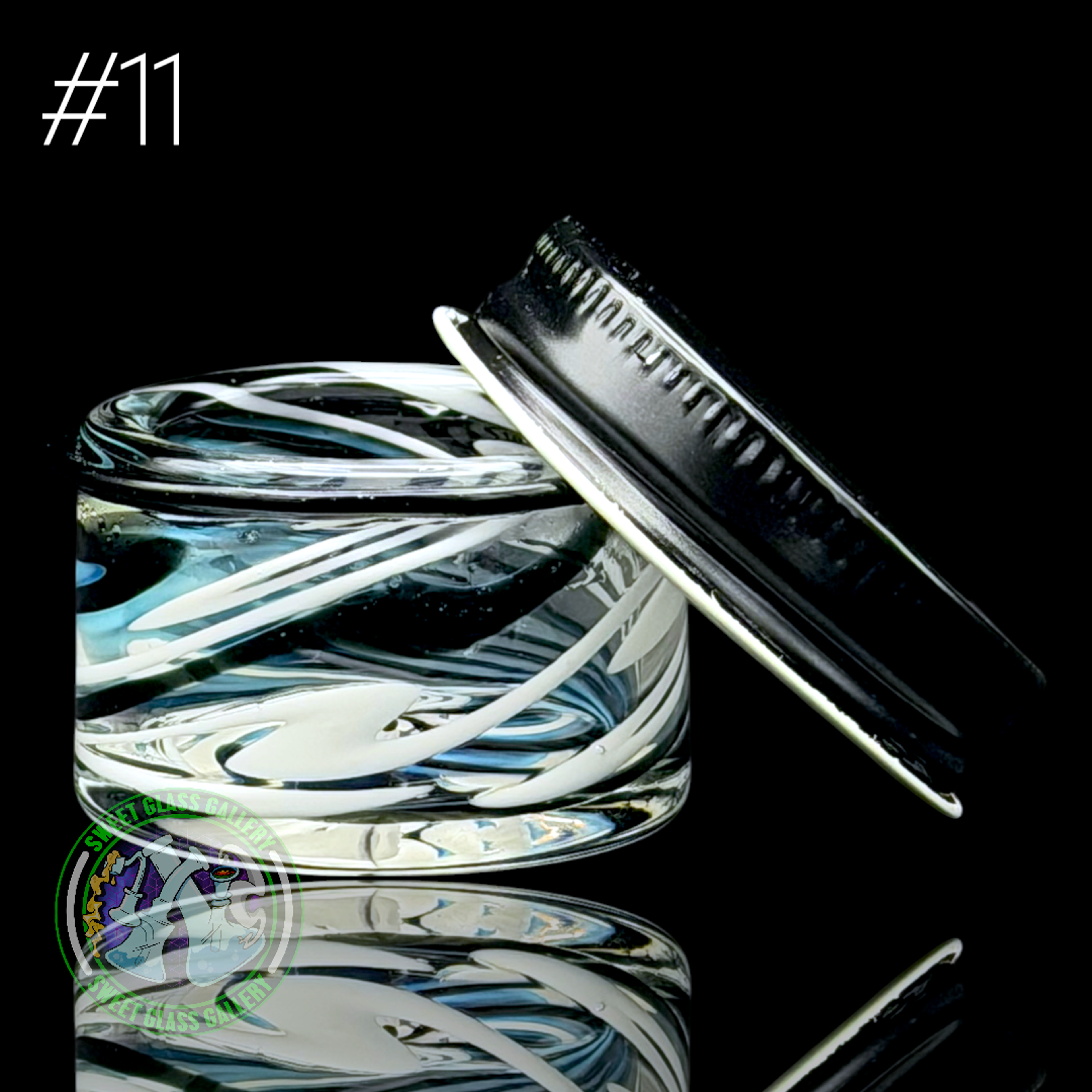 Preview pic of Ben’s Glass Art - Baller Jar #11