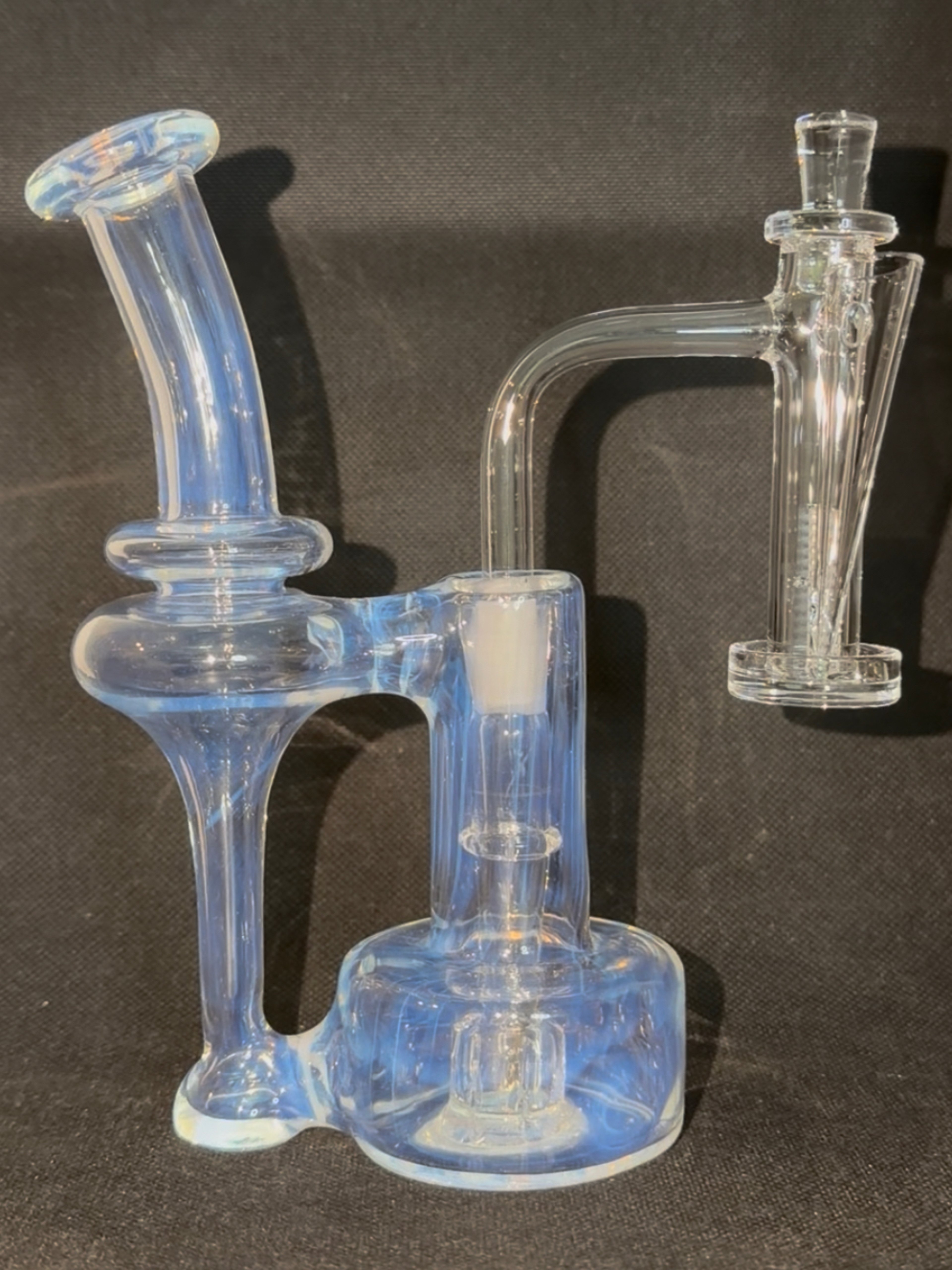Preview pic of Greek Glass 10mm Rbr Secret White, comes with Control Tower Slider Setup