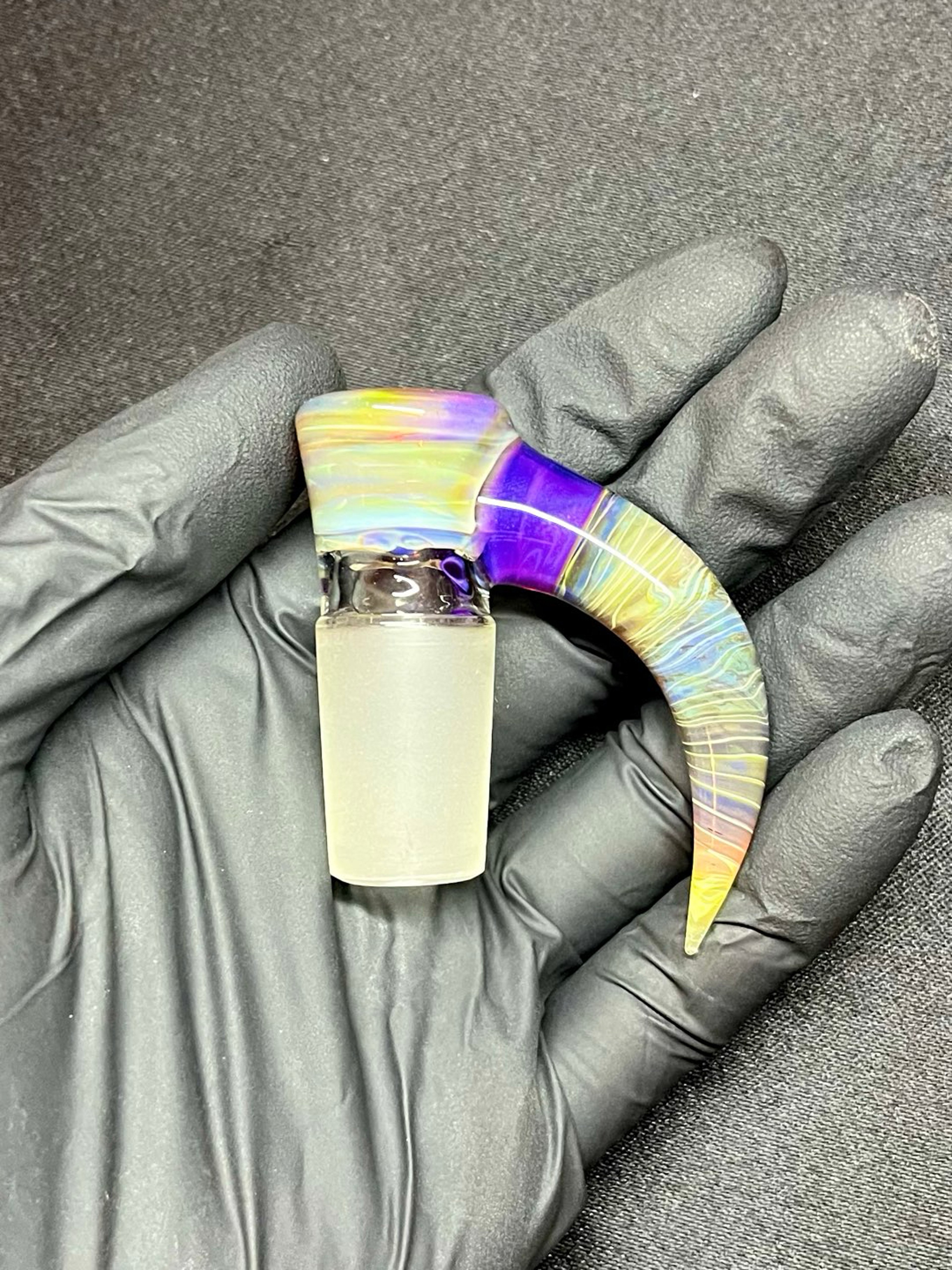 Preview pic of Amber Purplicious/Royal Jelly 18mm slide
