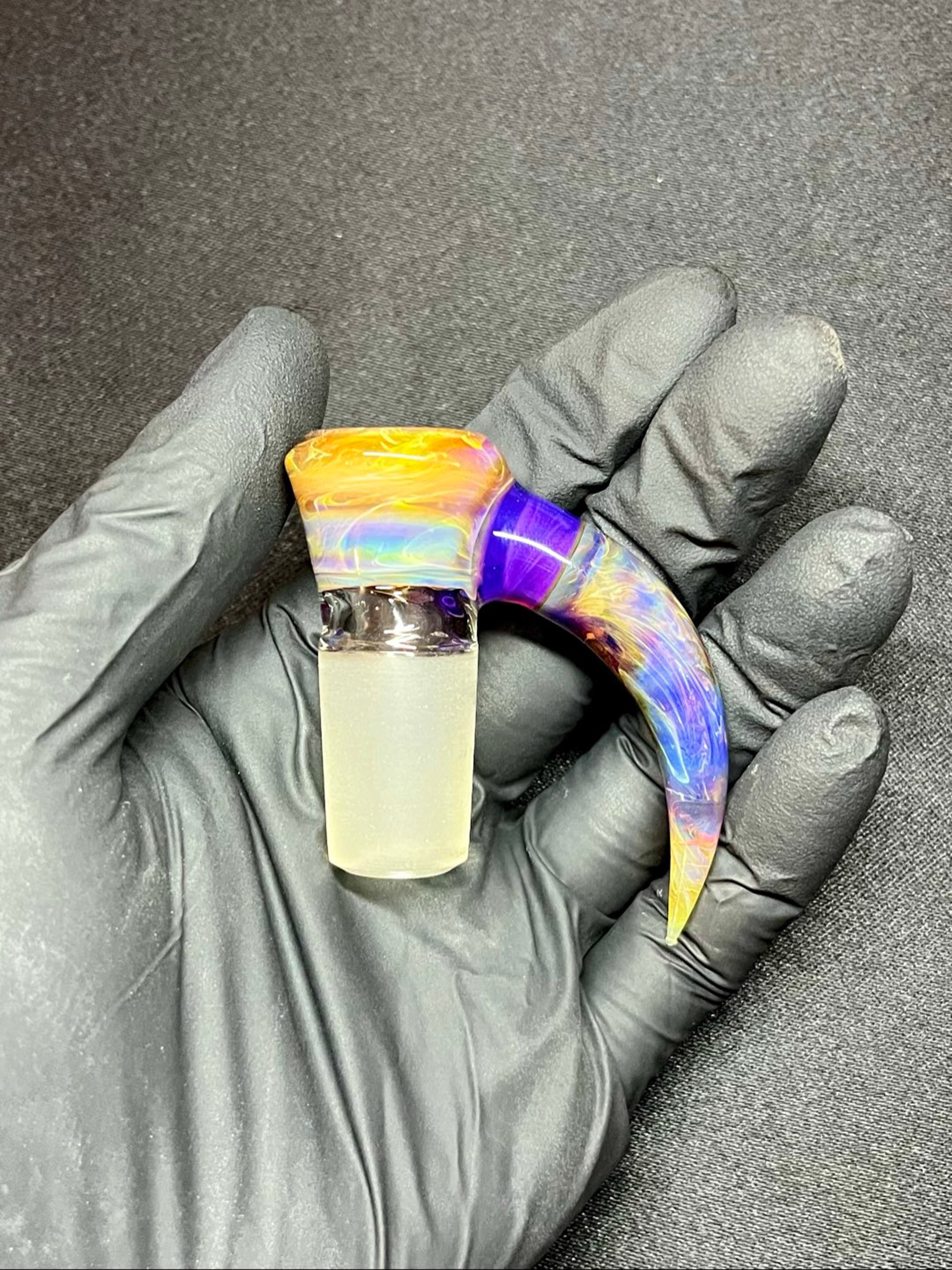 Preview pic of Amber Purplicious/Royal Jelly 18mm slide