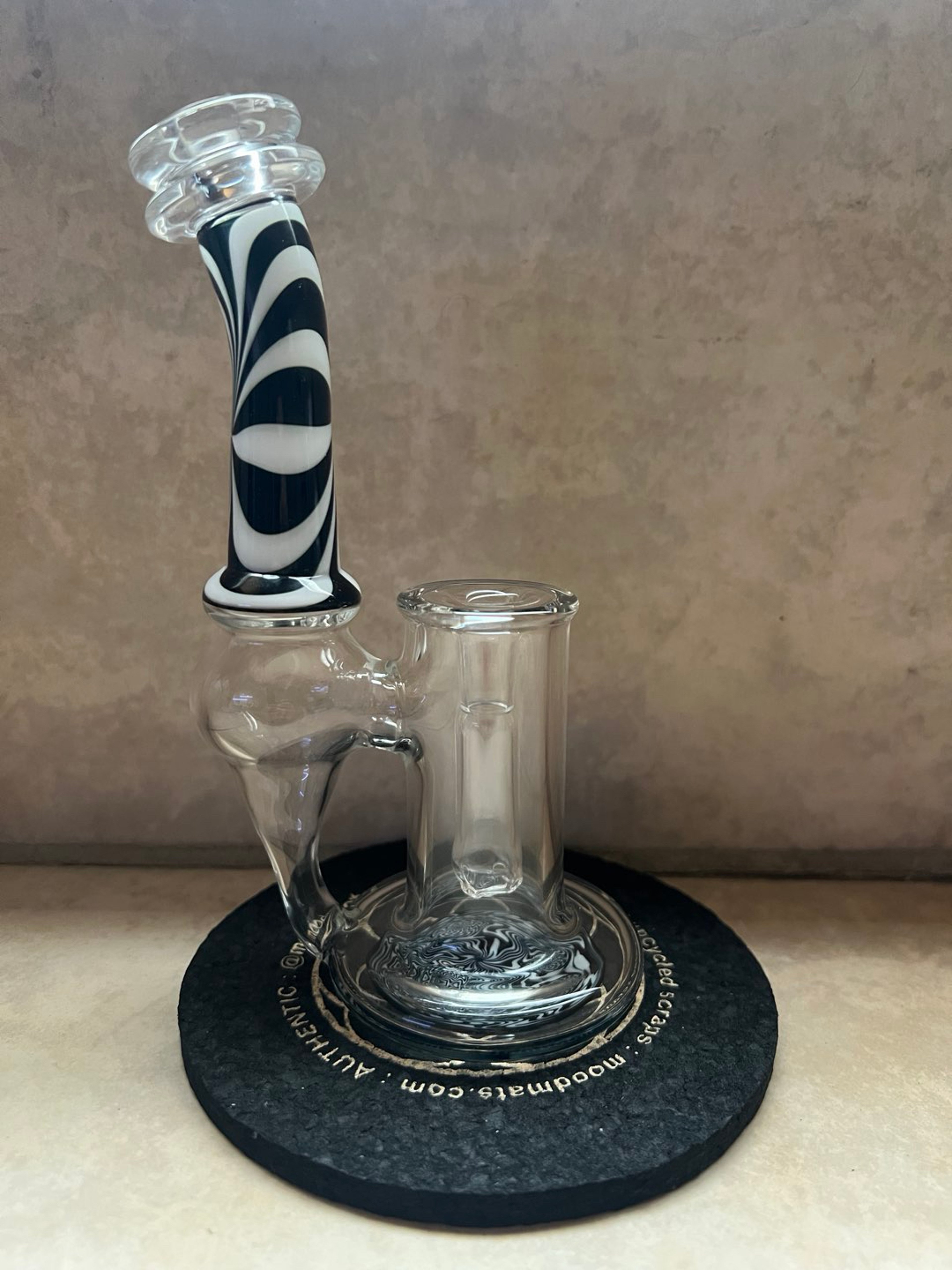JFK Glass Bubbler image 0