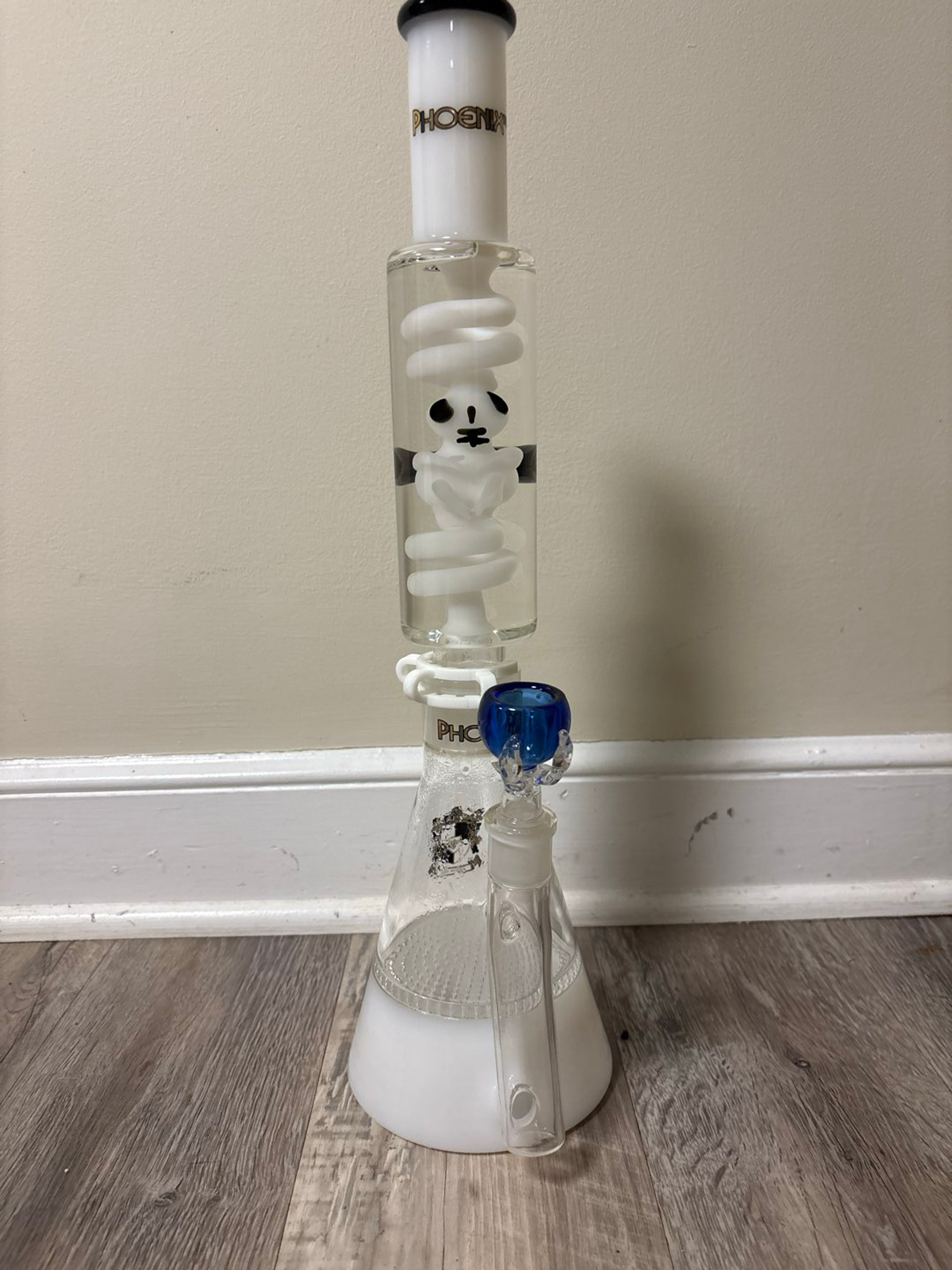 Preview pic of 18 inch Freezable Phoenix star no down stem 18mm bowl