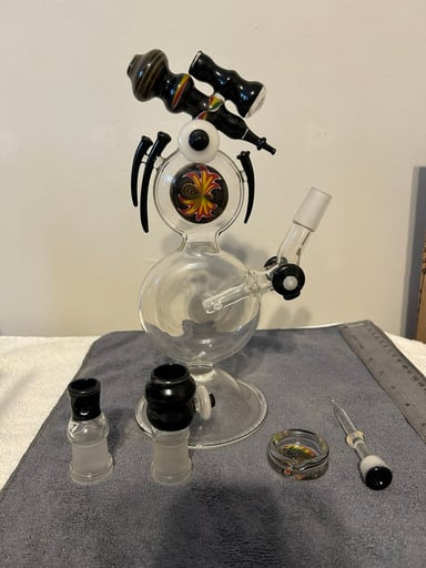 Preview pic of Steve Gelb Ray Gun Bubbler/Rig Circa 2010