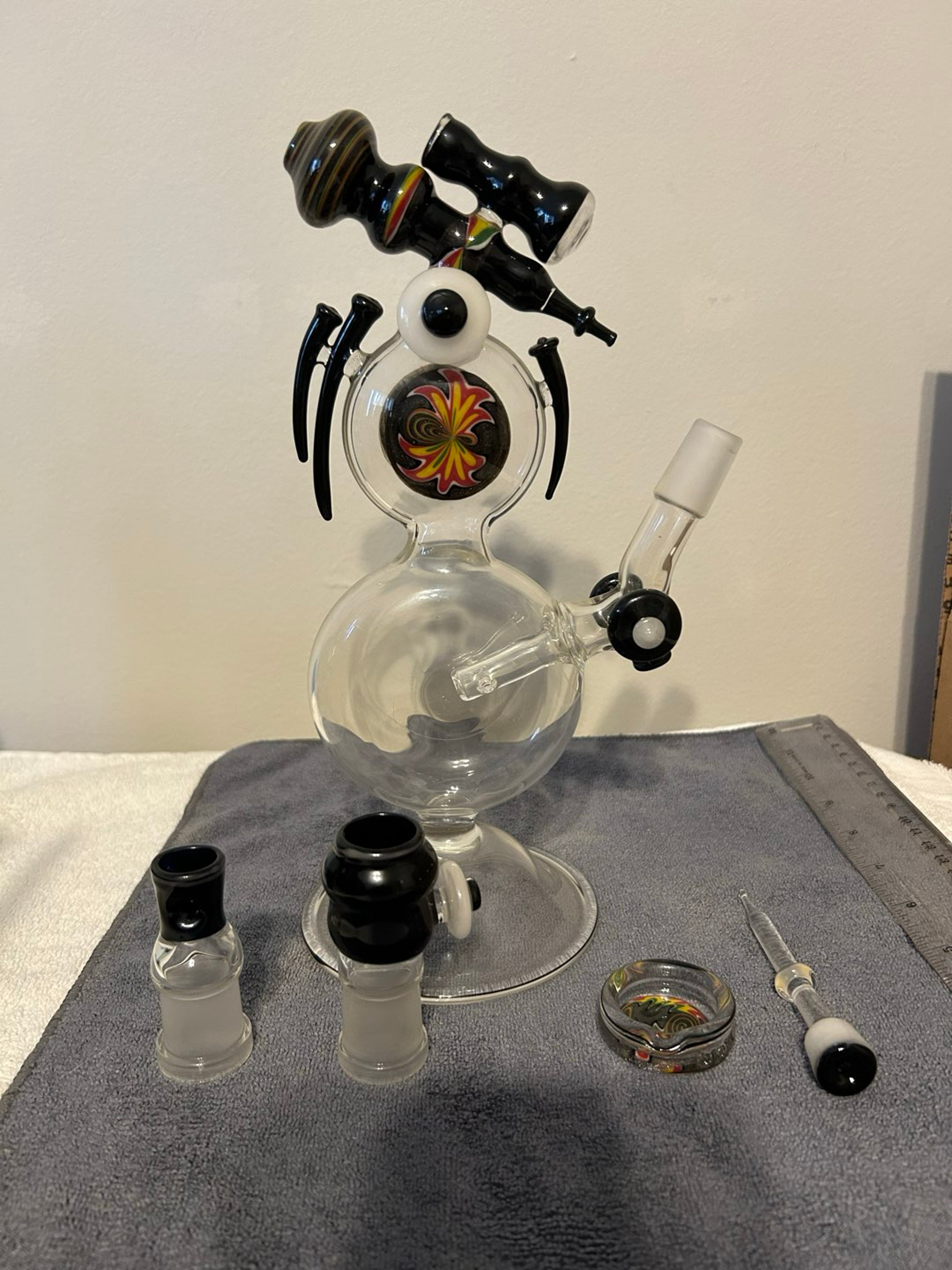 Preview pic of Steve Gelb Ray Gun Bubbler/Rig Circa 2010