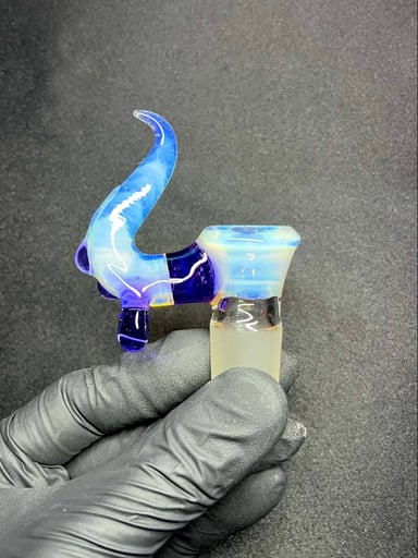 Preview pic of Moonlight Opal/Gold Purple 18mm slide