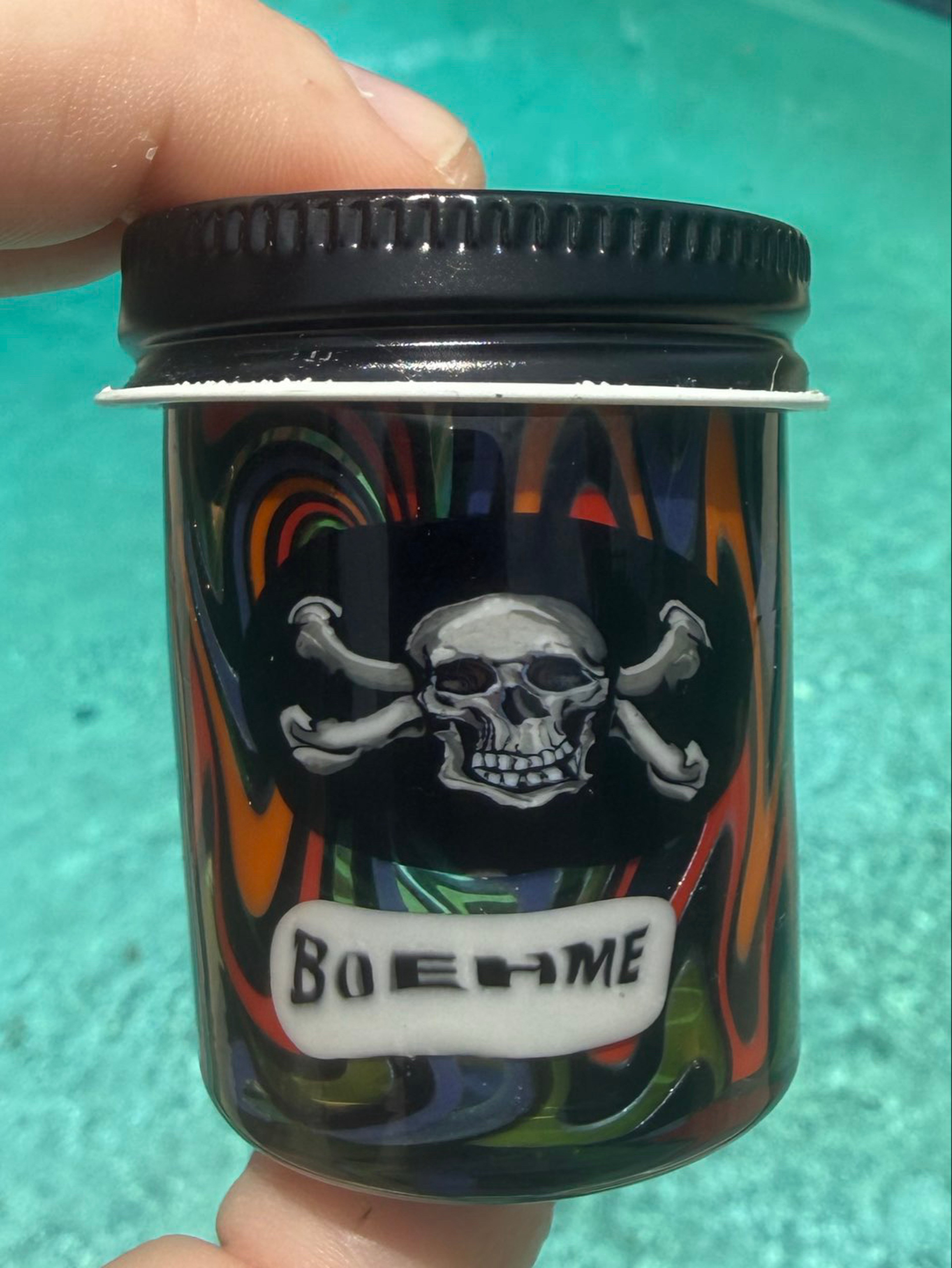 Preview pic of Stephen Boehme Jolly Roger w/Shark Jar