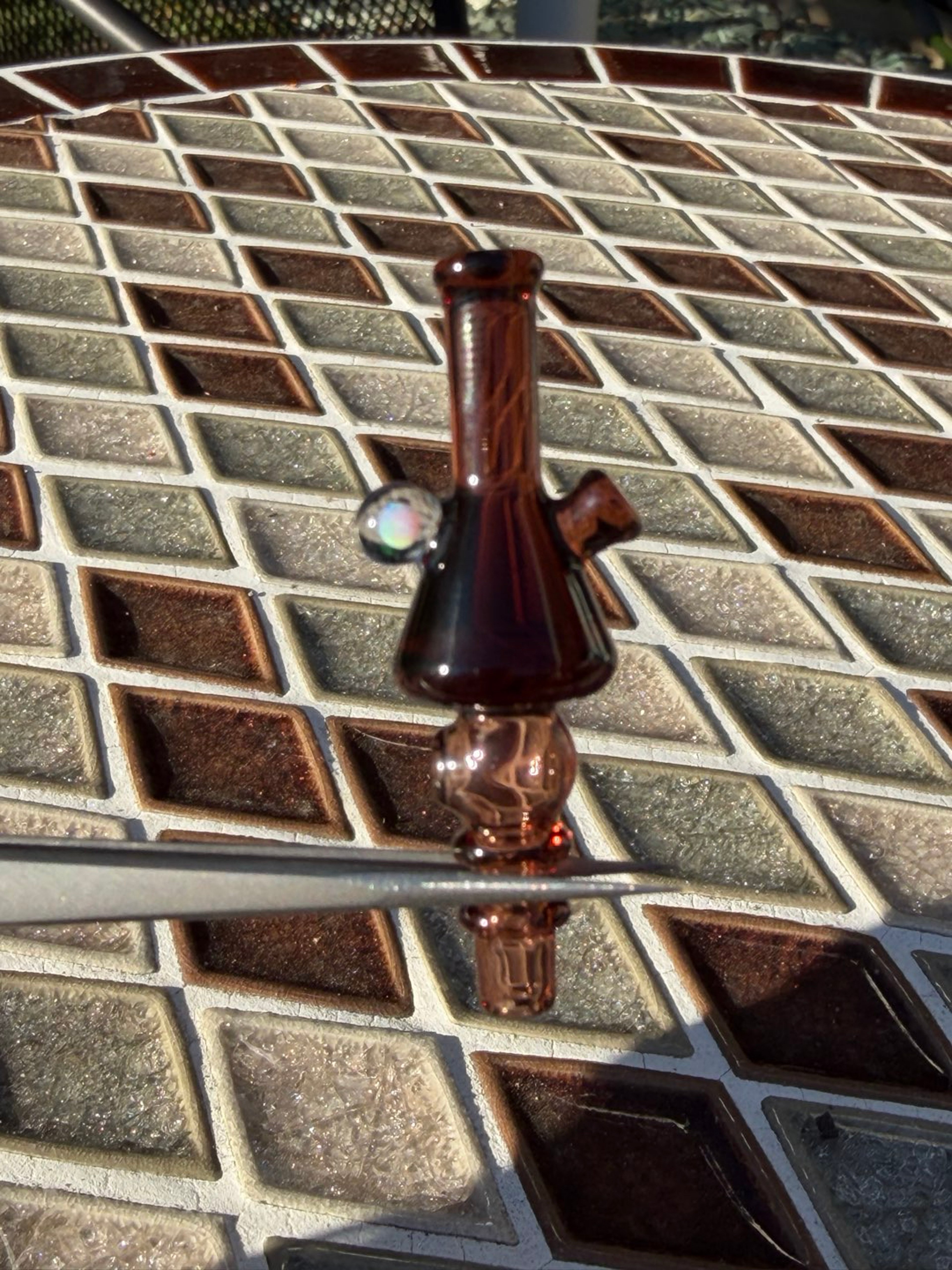 Preview pic of Taco dabs Old school beaker bong joystick for Puffco XL