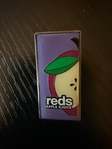 Preview pic of Reds Apple Juice Pin