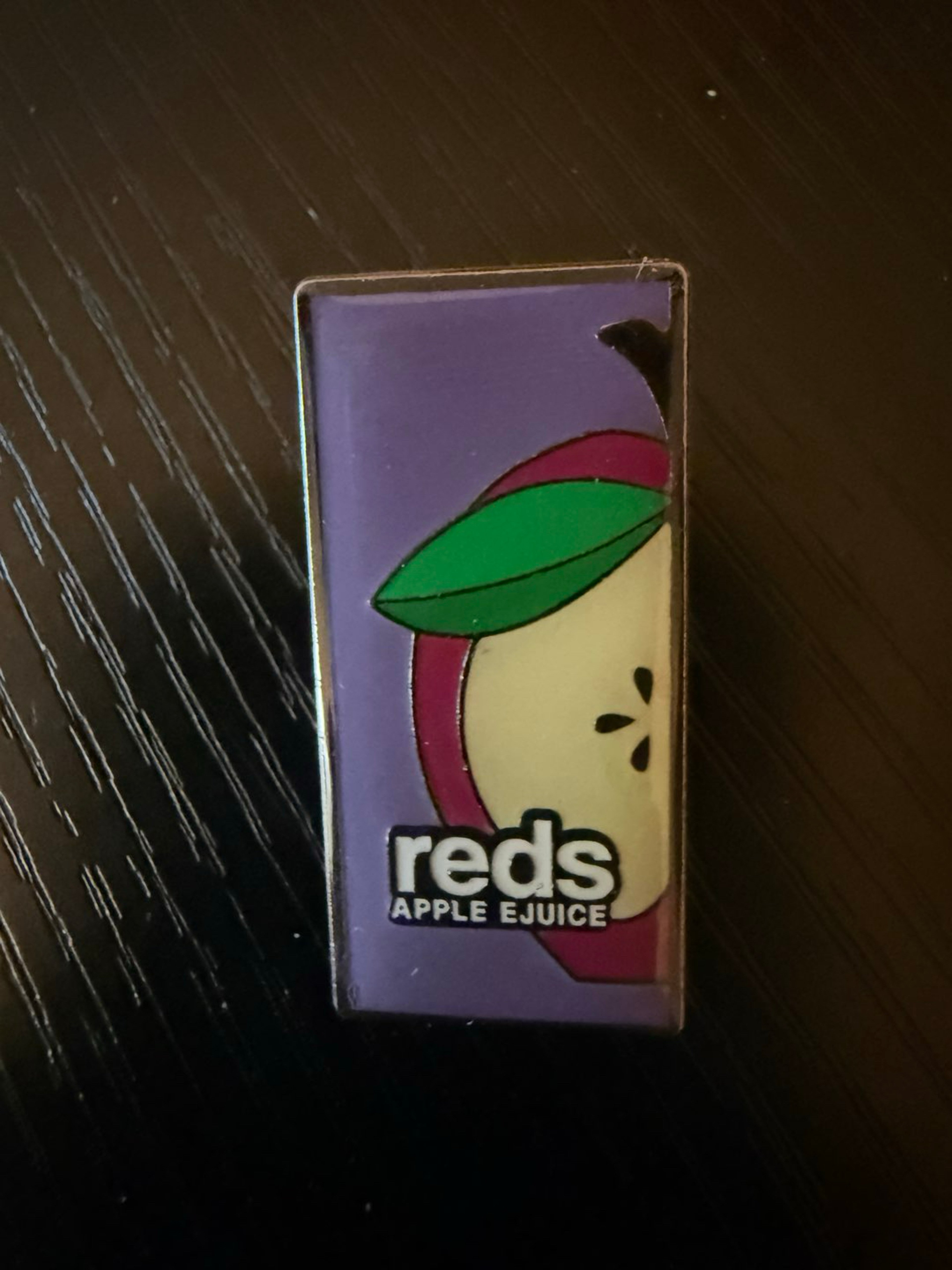 Reds Apple Juice Pin image 0