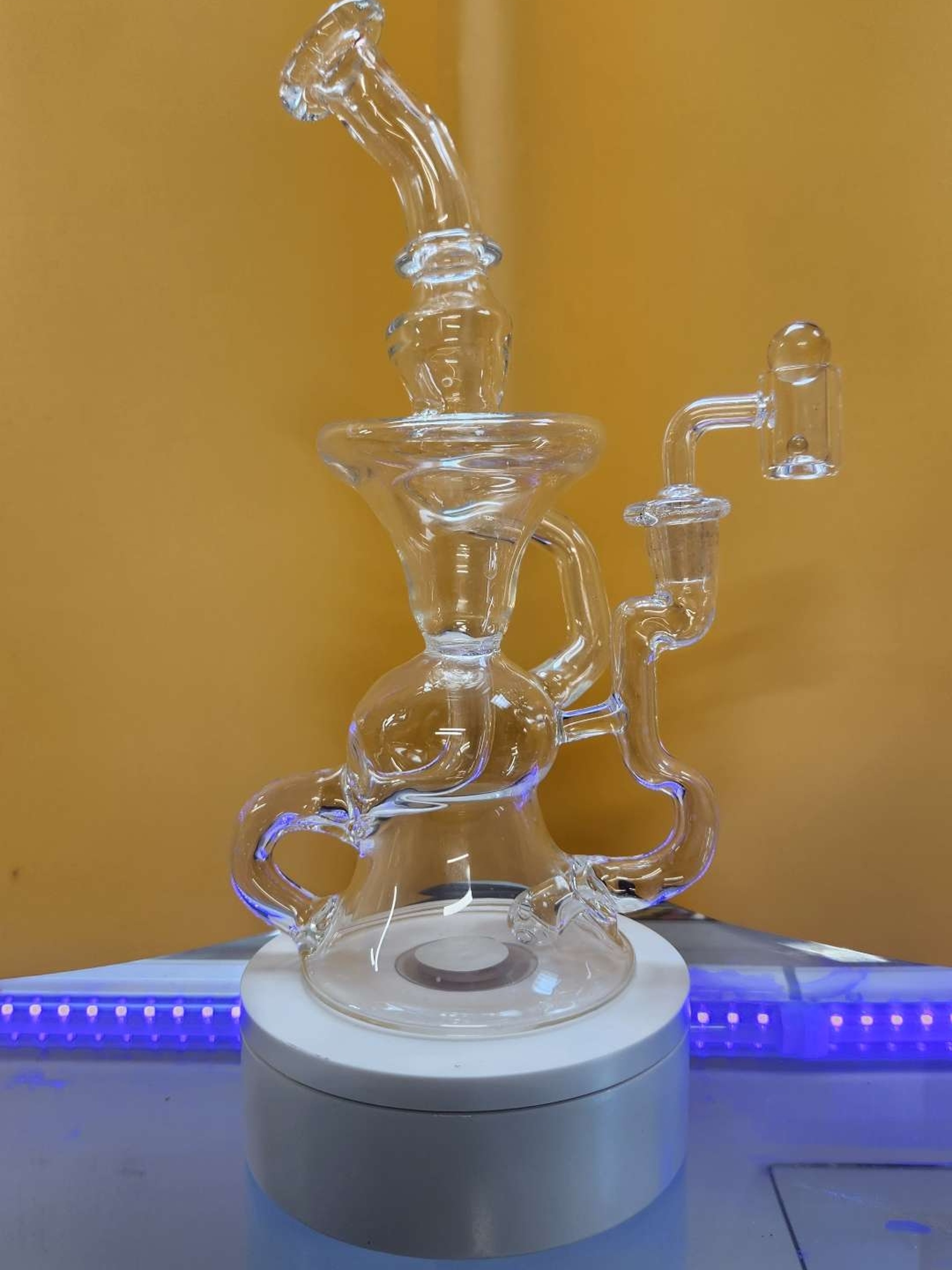 Preview pic of MattsGlass Clear Recycler 11" NR