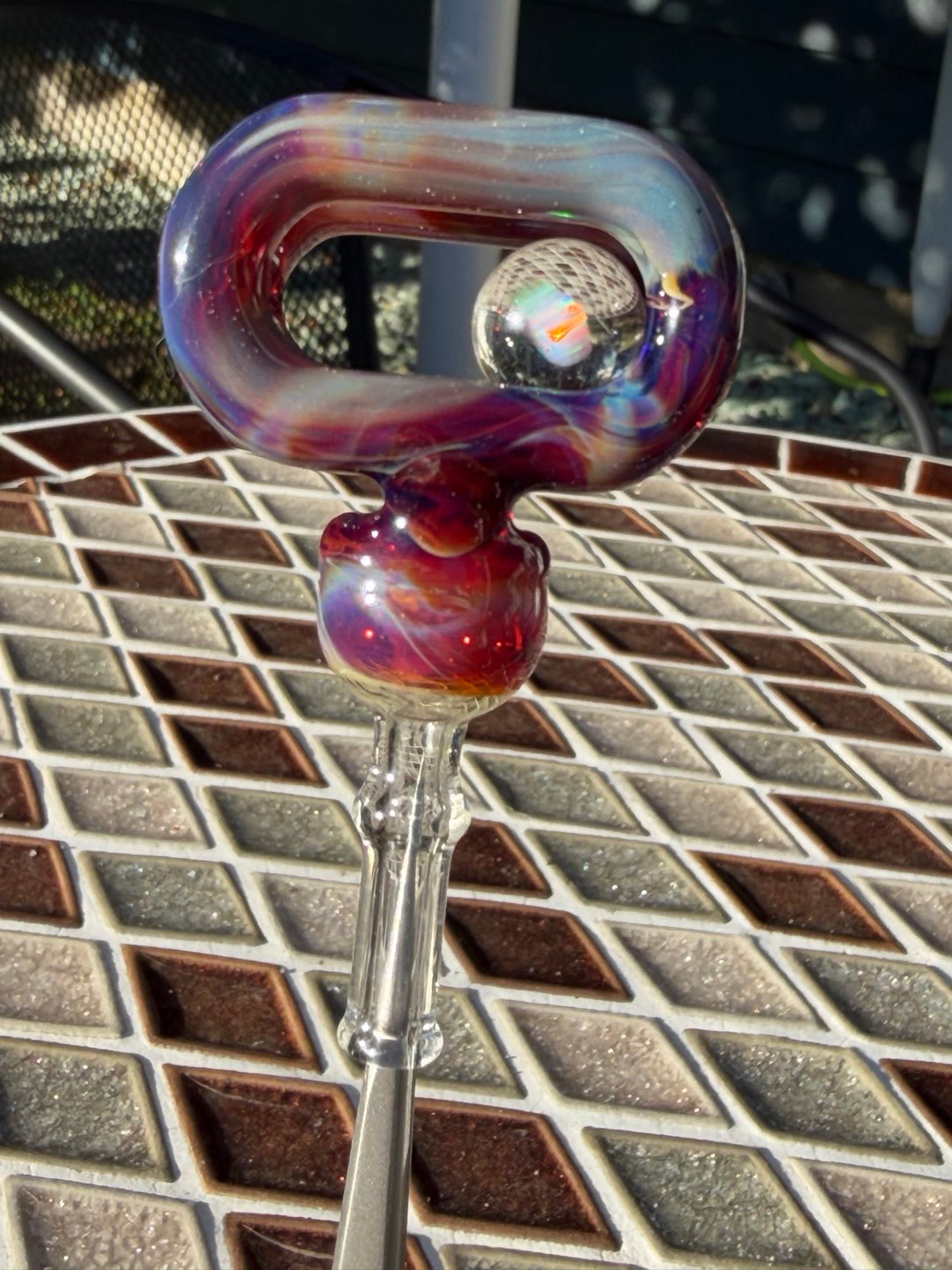 Preview pic of JNG joystick for Puffco XL with fidget opal