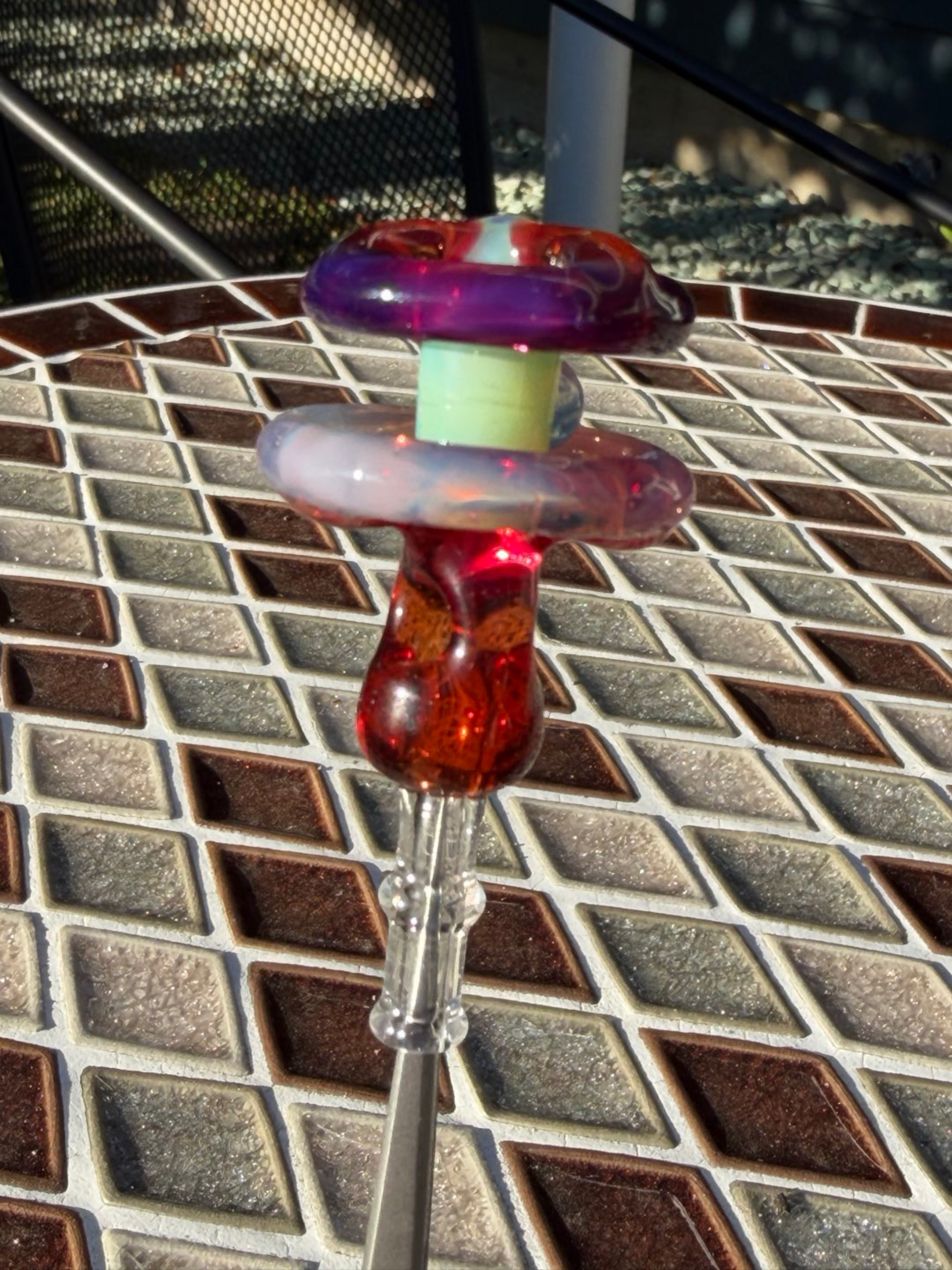 JNG space needle Puffco joystick with fidget image 0