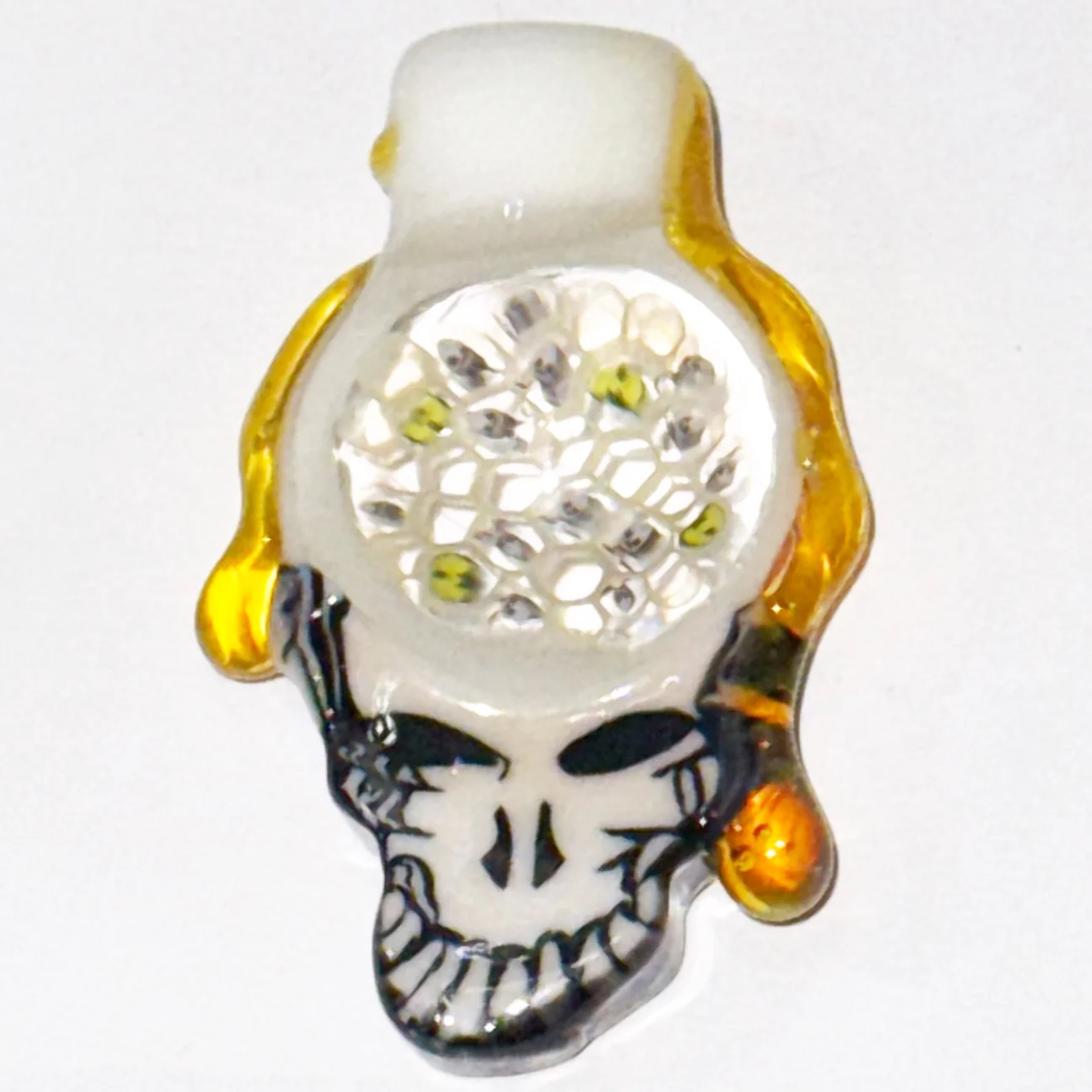 Stephen Boehme x Robert Koch Wu-Tang Honeycomb Stealie Pendant image 0