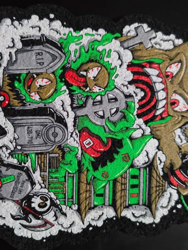 Preview pic of Dark mountain cult DannyBoo Gengar mat