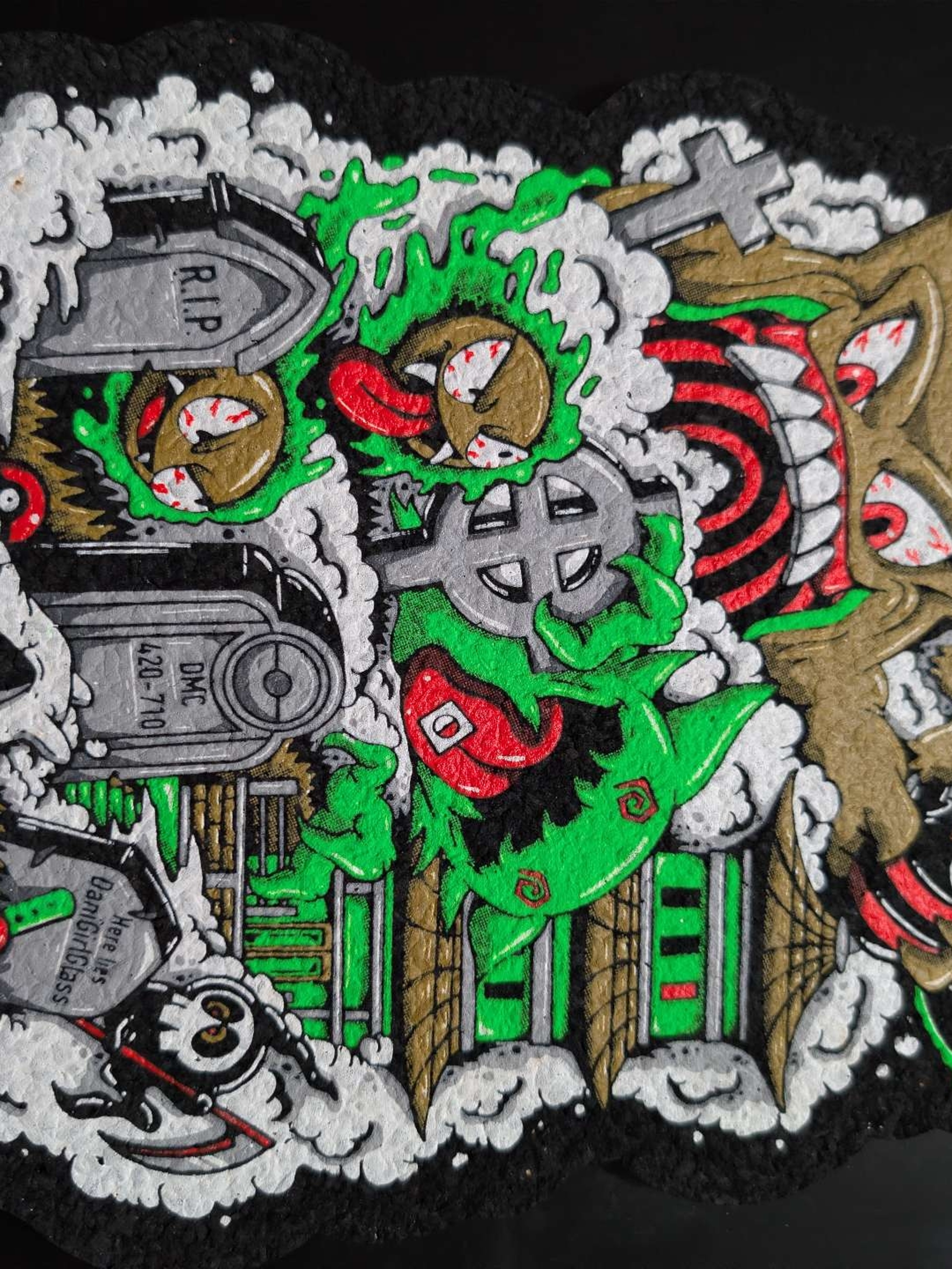 Preview pic of Dark mountain cult DannyBoo Gengar mat