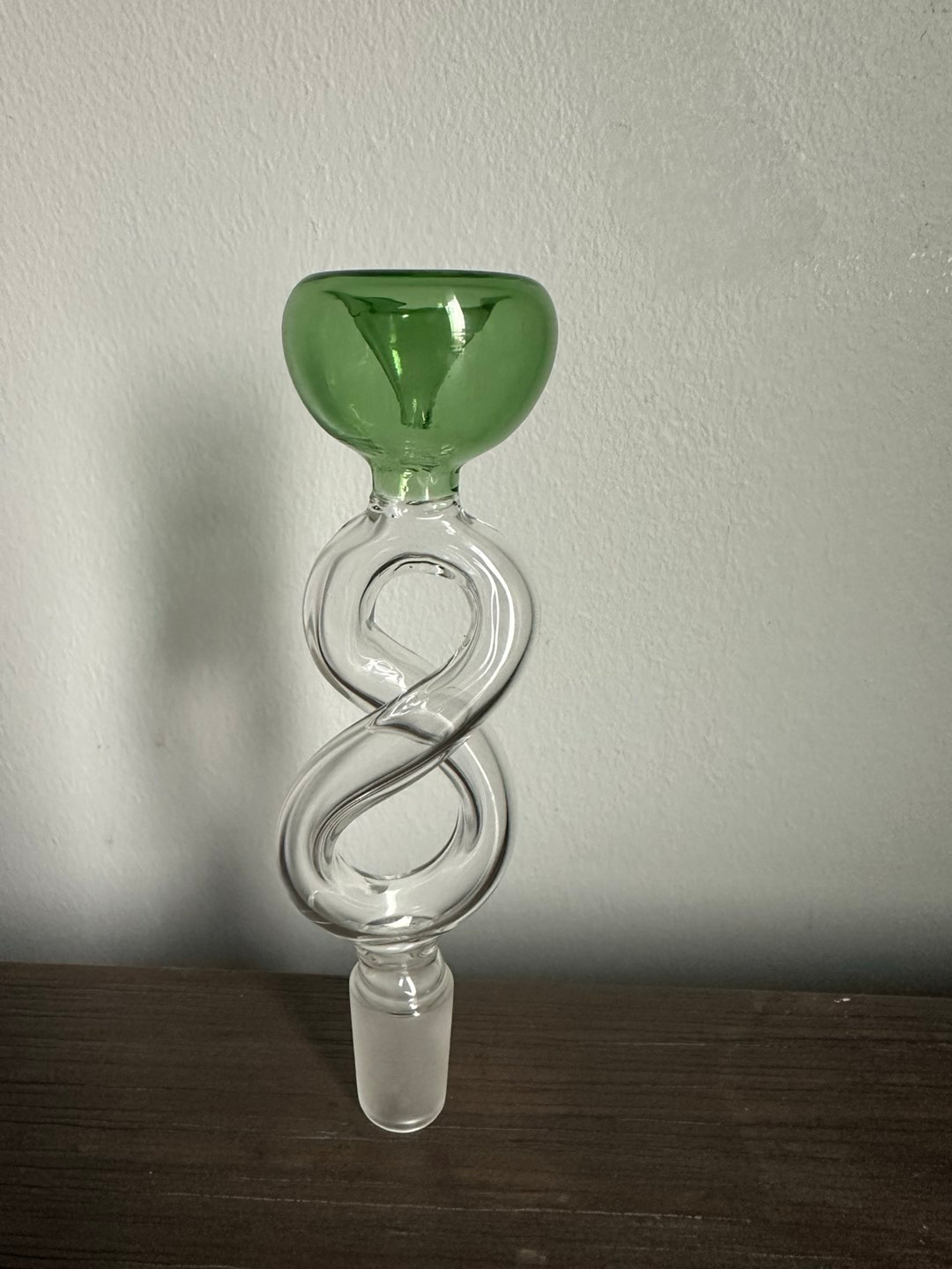 Preview pic of 18mm glass slide “infinity bowl”