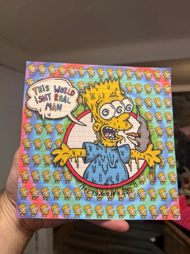 Preview pic of Vincent Gordon Bart blotter art