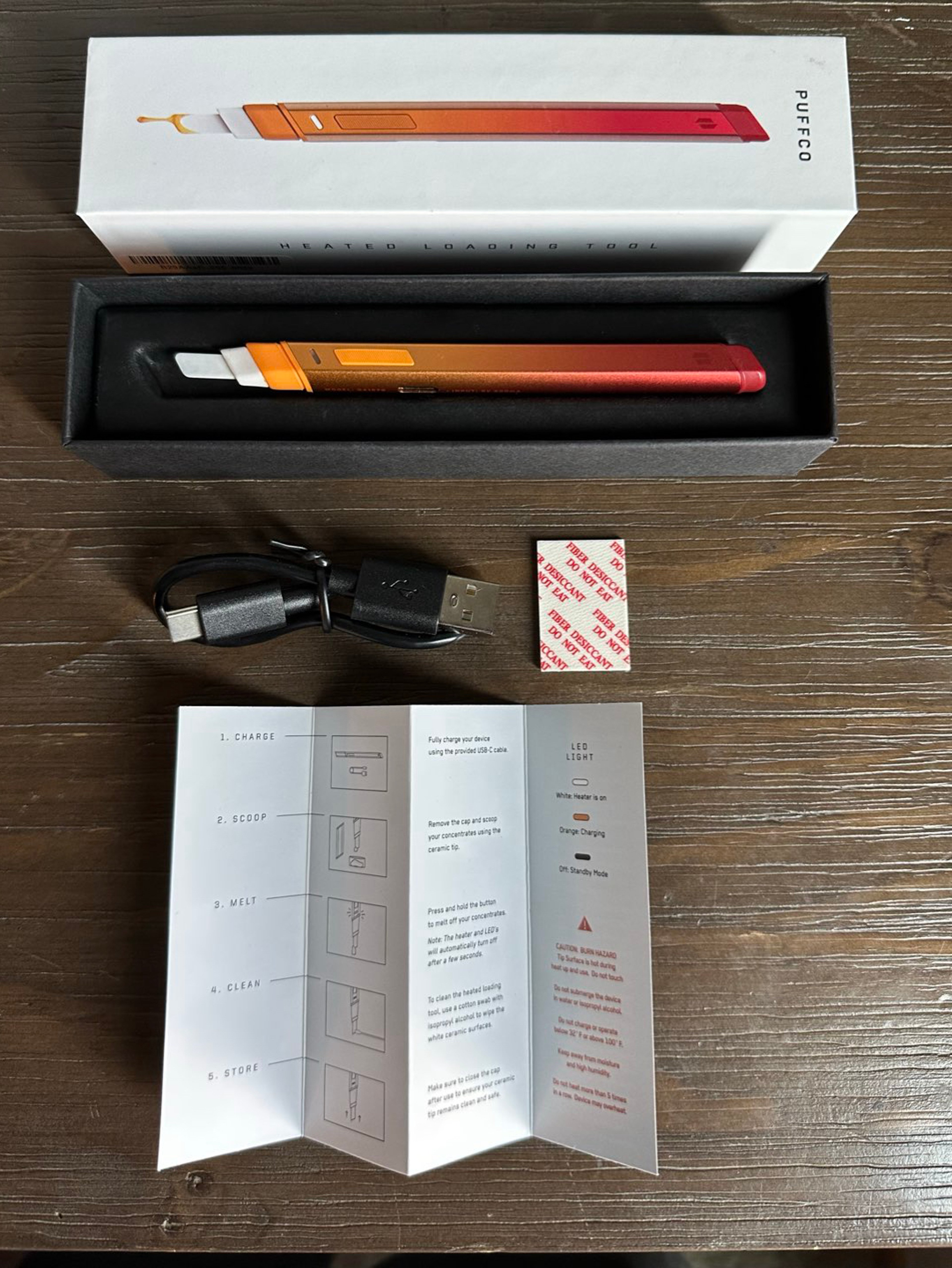 Preview pic of Puffco limited edition daybreak hot tool - Missing Cap