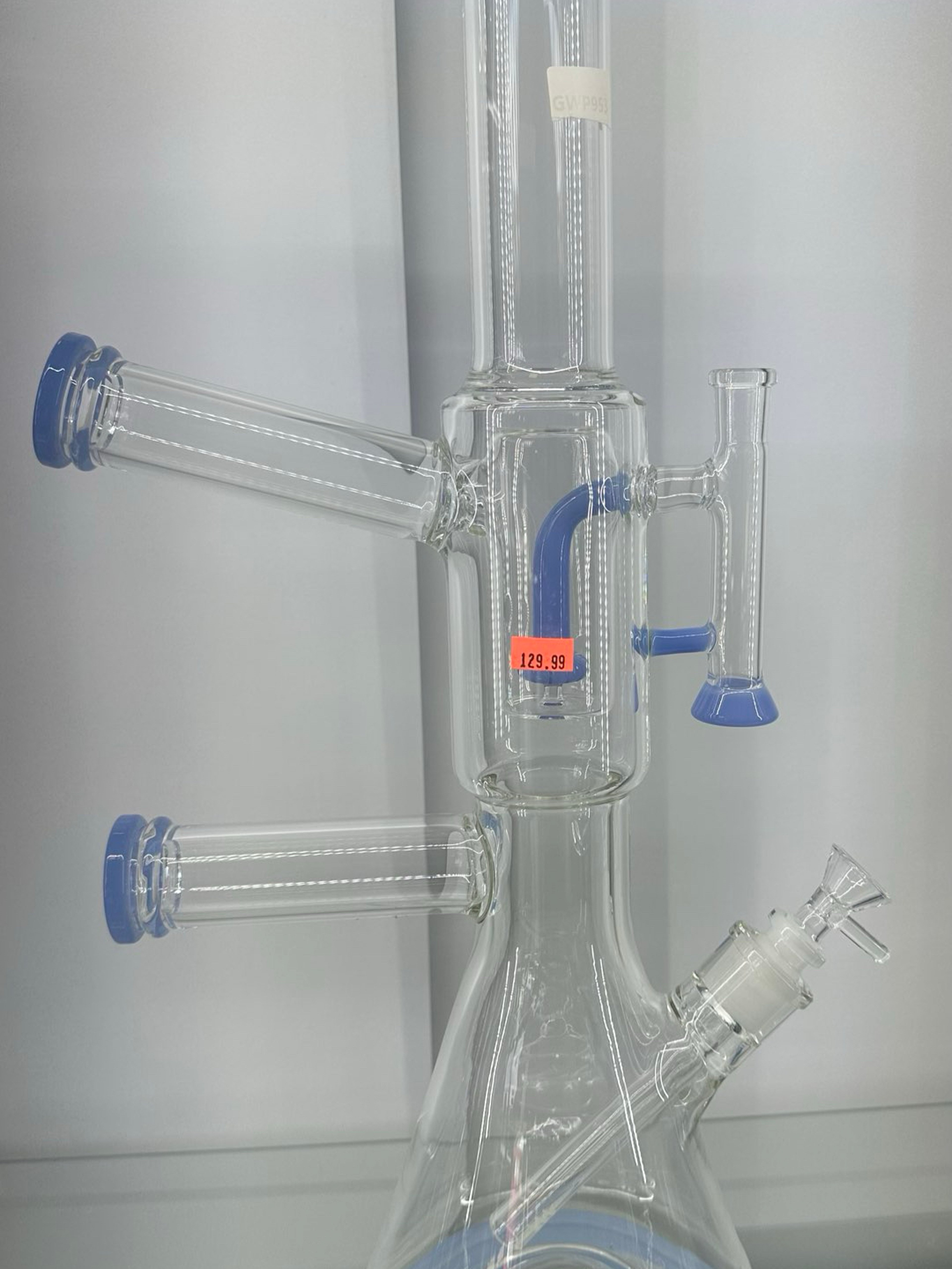 Preview pic of Triple Barrel Scientific Beaker Bong
