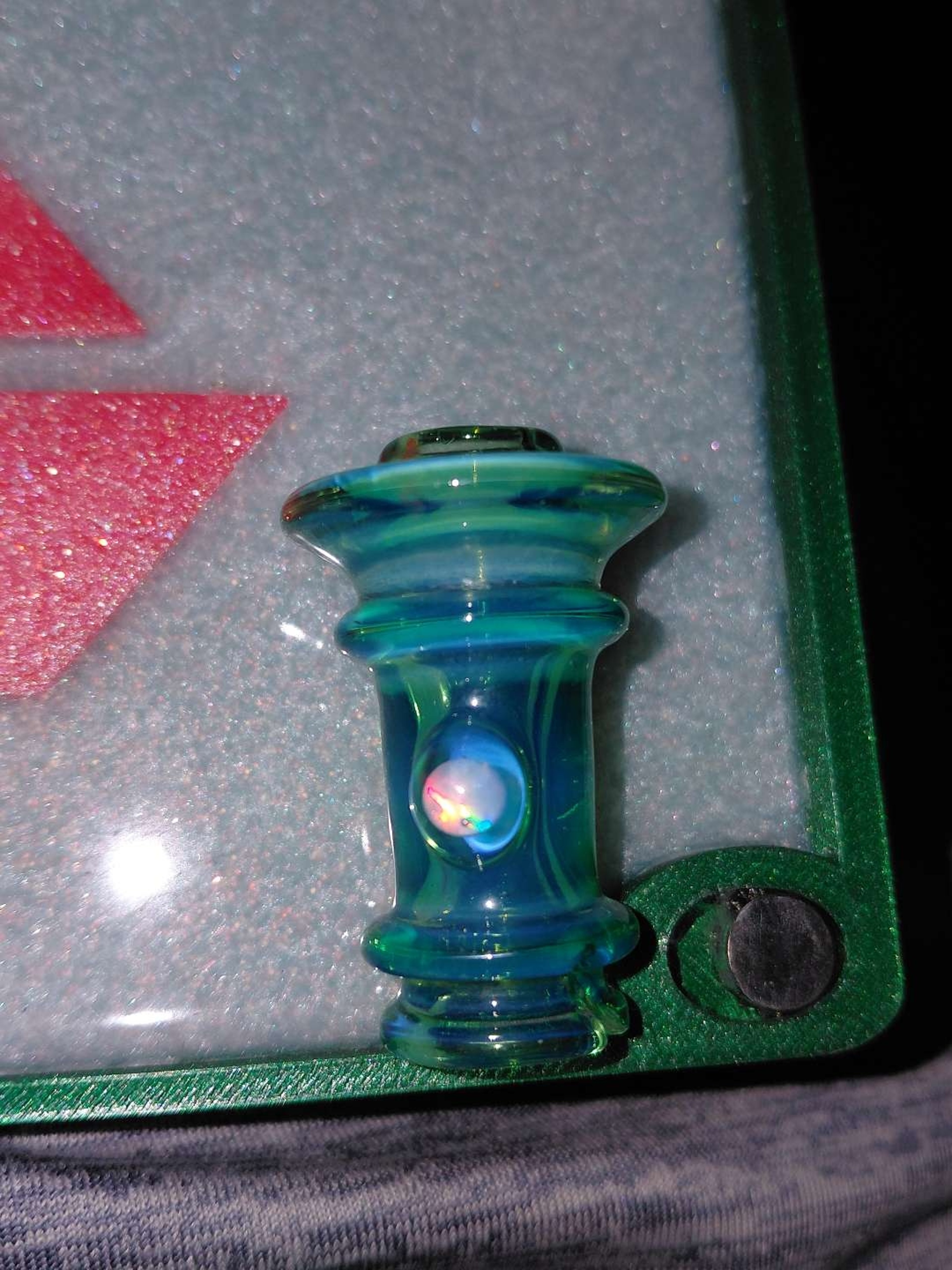 Puffco pivot mouthpiece and Kandi Kustoms travel box image 0