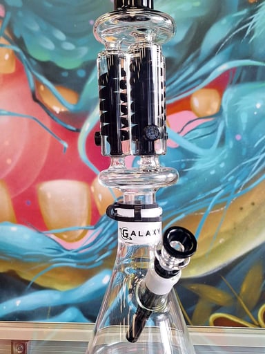 Preview pic of Galaxy Glass Glycerin Coil Bong
