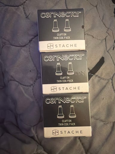 Preview pic of 3 2 pack clapt on connect ar coil heads