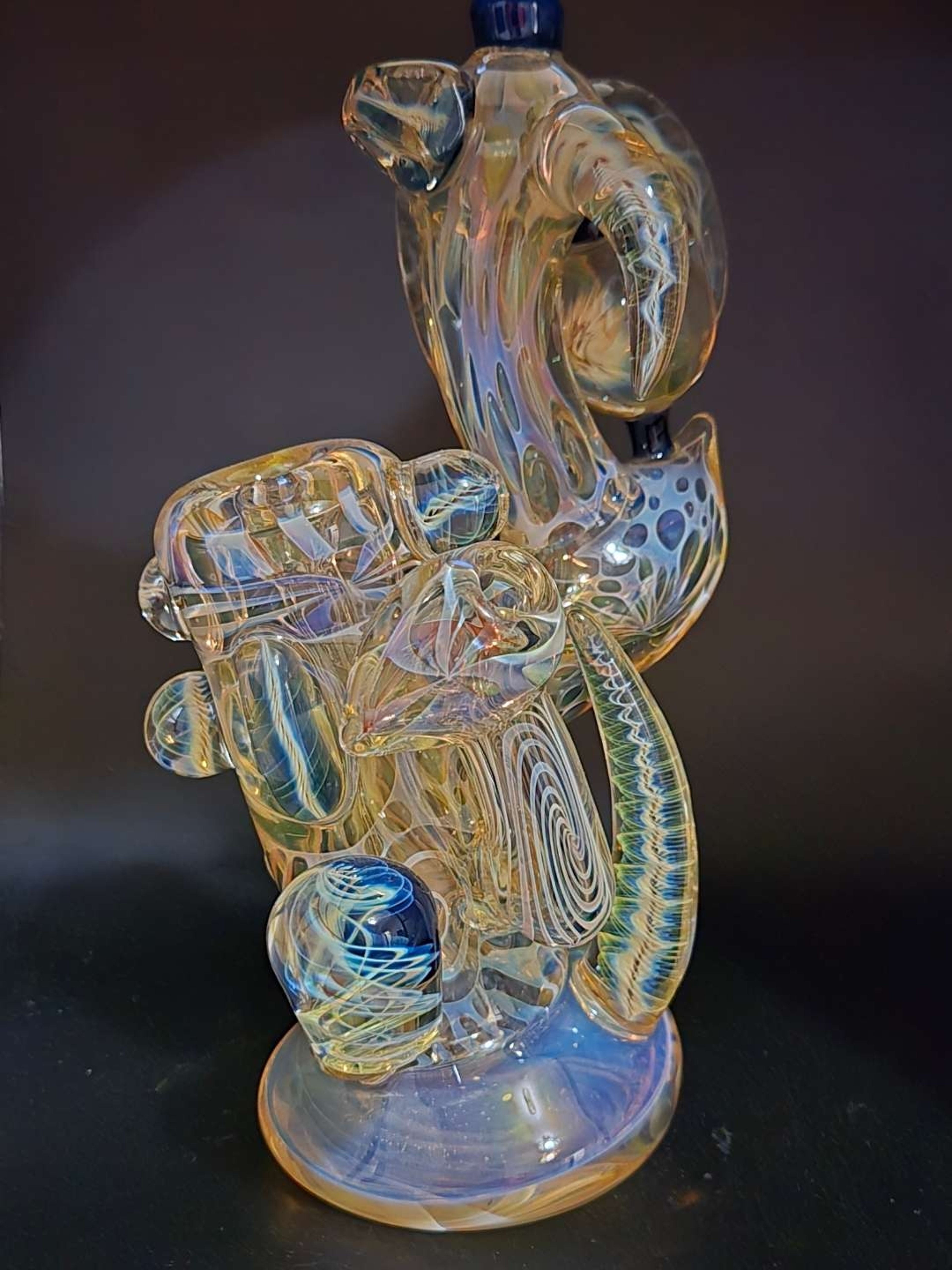Preview pic of Fume Bubbler by Entheo Glass