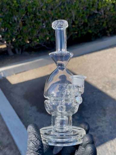 Preview pic of Miner Glassware 10mm Clear W/Opal