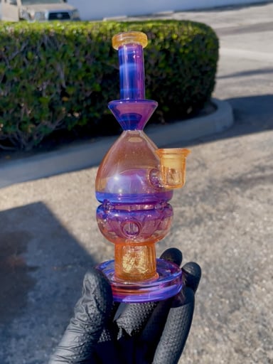 Preview pic of Miner Glassware Royal Jelly / Orange Fab Egg