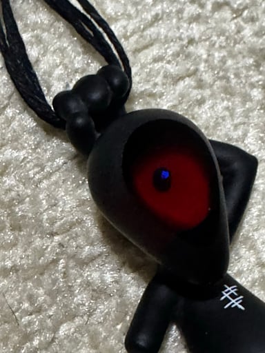 Preview pic of 🔥RARE YUNK 3rd EYE OPAL HANGER PENDANT/ CUSTOM HANADE HEMP NECKLACE..!!🔥