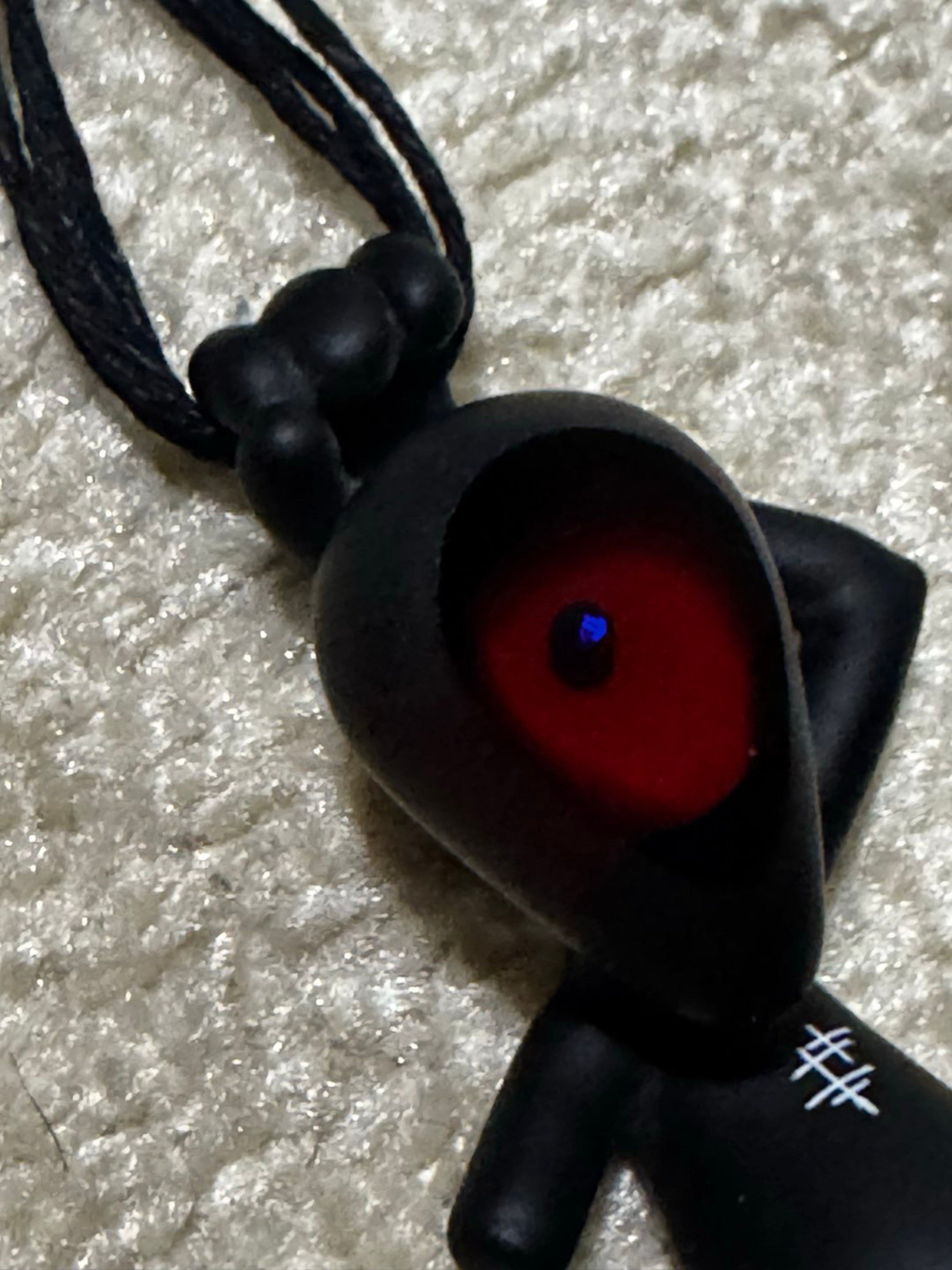 Preview pic of 🔥RARE YUNK 3rd EYE OPAL HANGER PENDANT/ CUSTOM HANADE HEMP NECKLACE..!!🔥