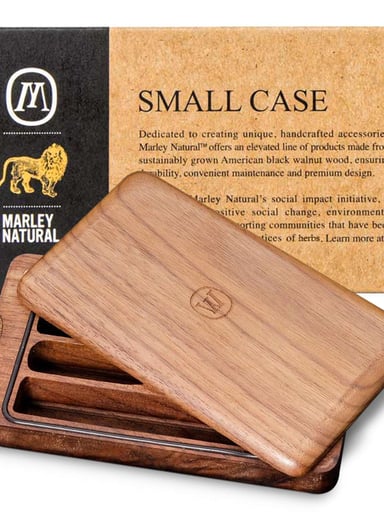 Preview pic of Marley Natural Small Walnut Case (new in box)