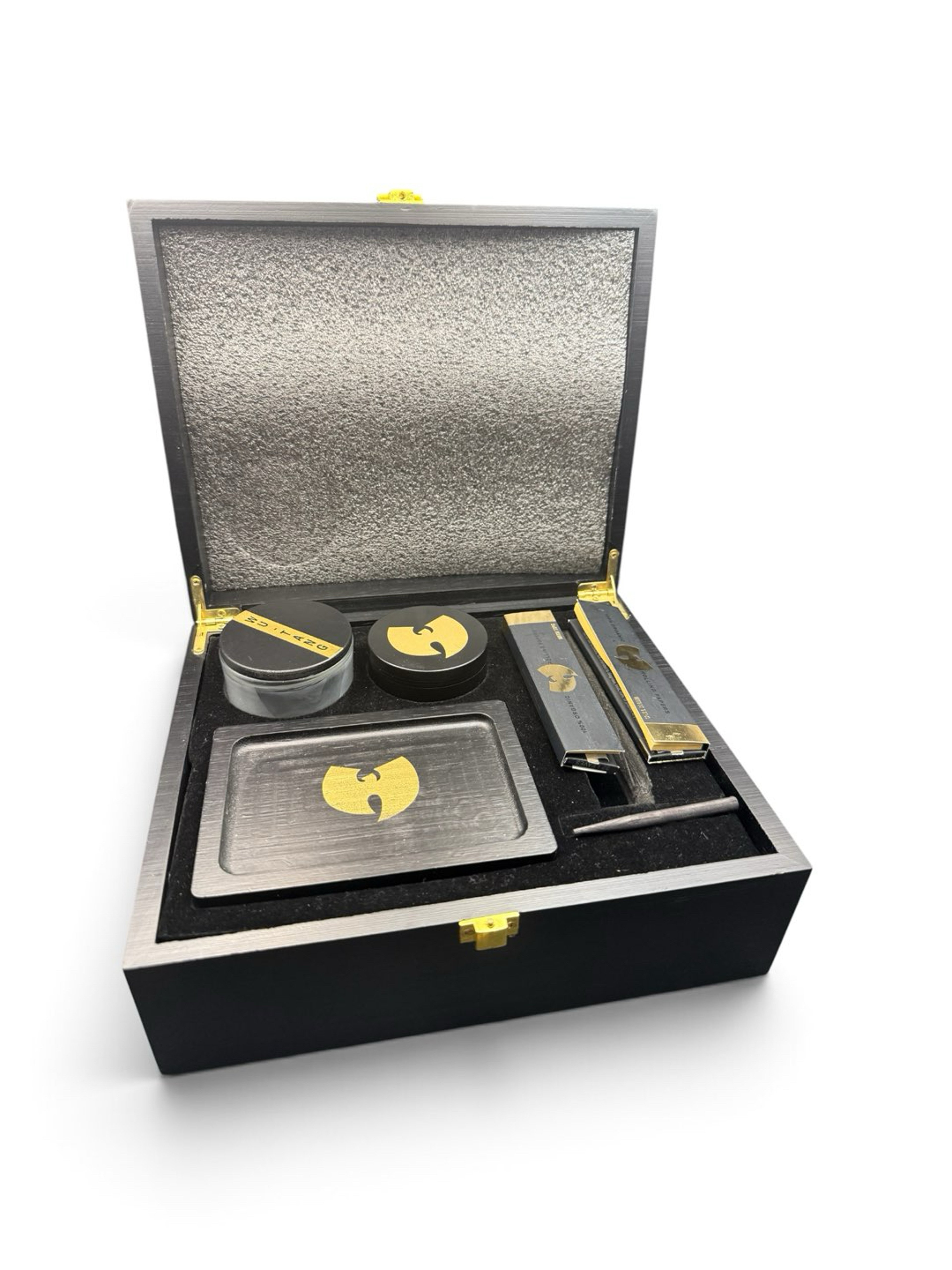 Wu-Tang Official Licensed Deluxe Wooden Stash Box Gift Set image 0