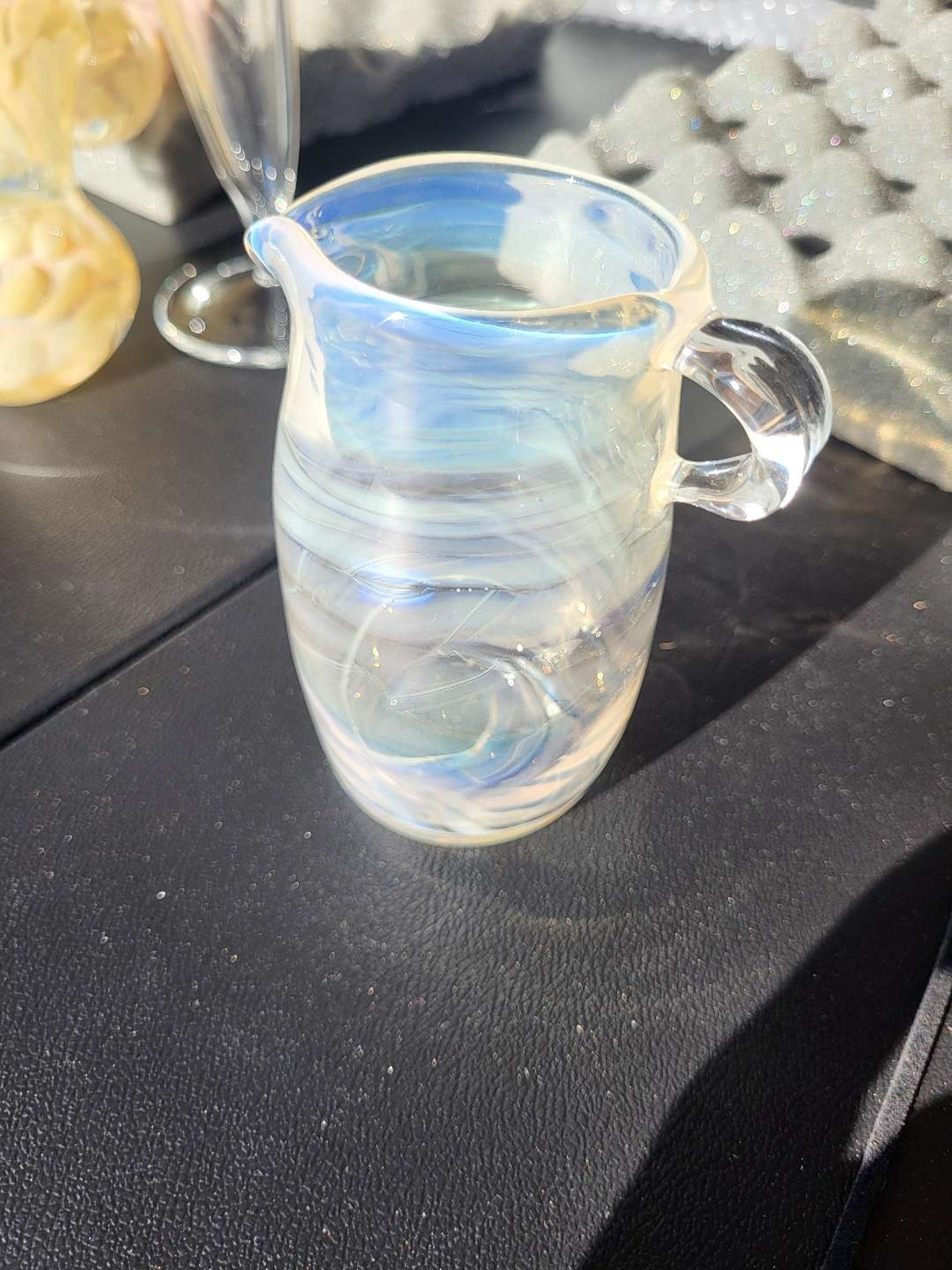Shanta Das Silver and Gold Fumed Creamer Cup image 0