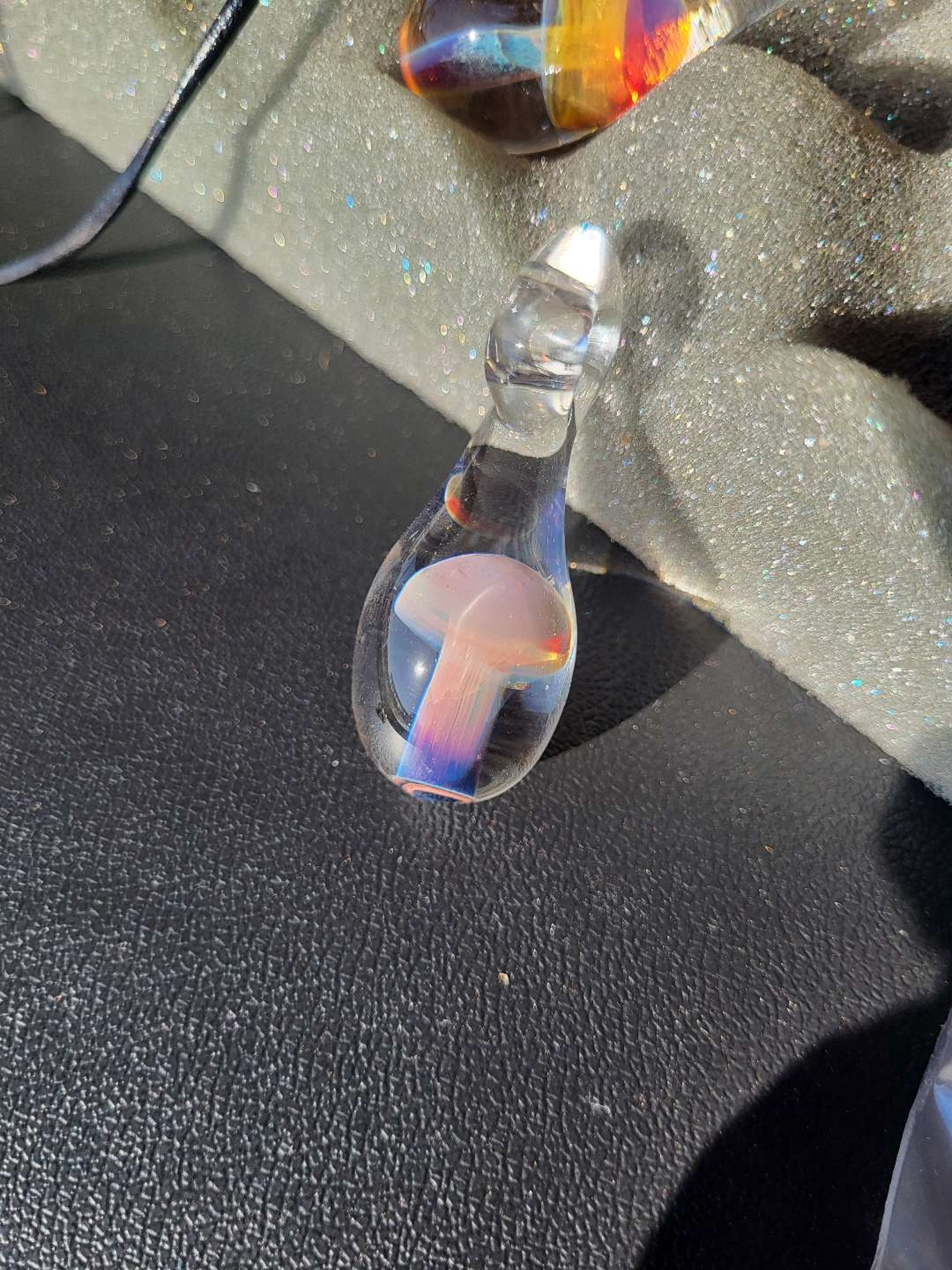 Shanta Das Double Mai Tai Mushroom Pendant image 0