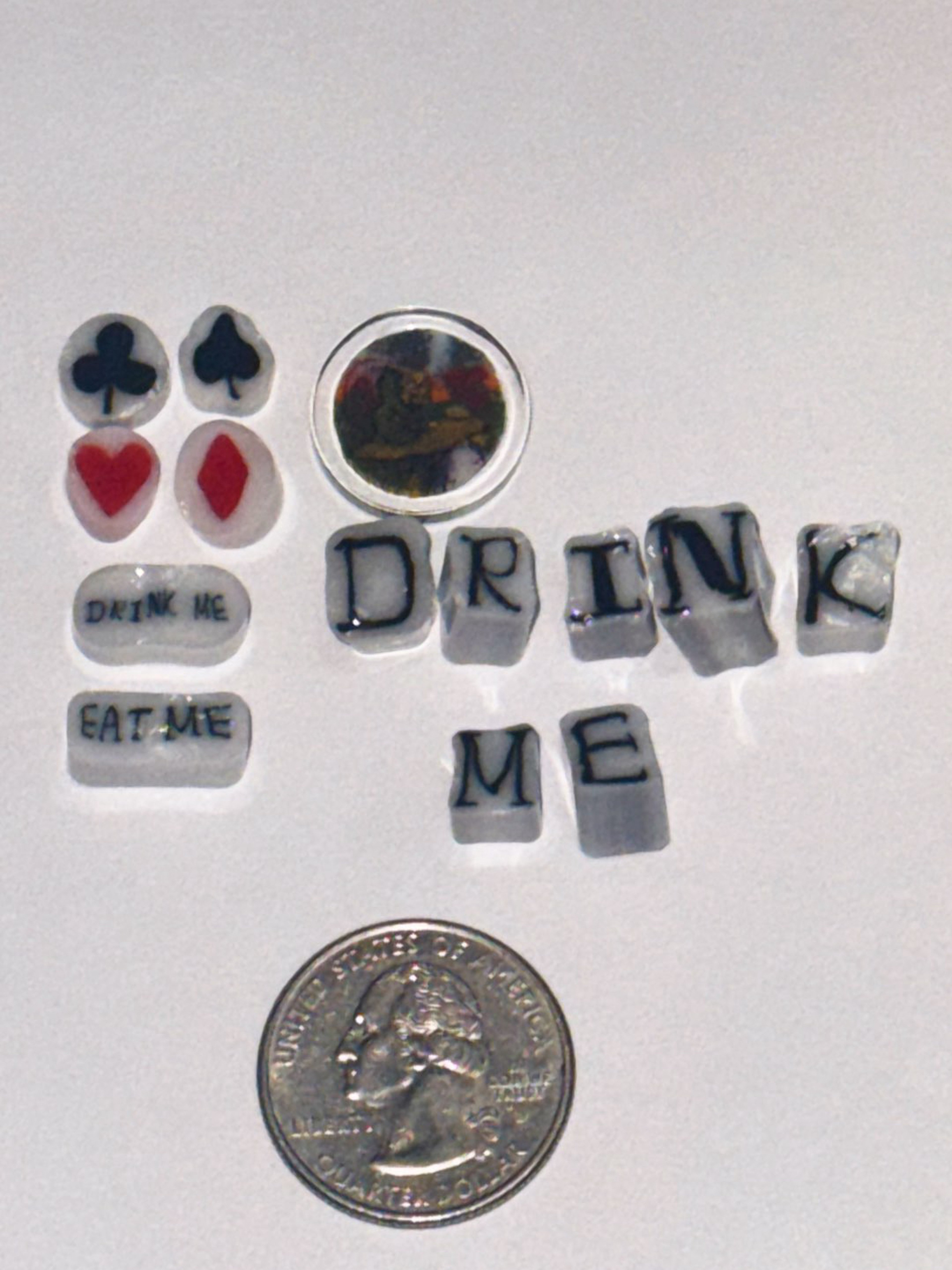 Preview pic of Jason Lee x Tara Roberts Alice in Wonderland Murrine Set