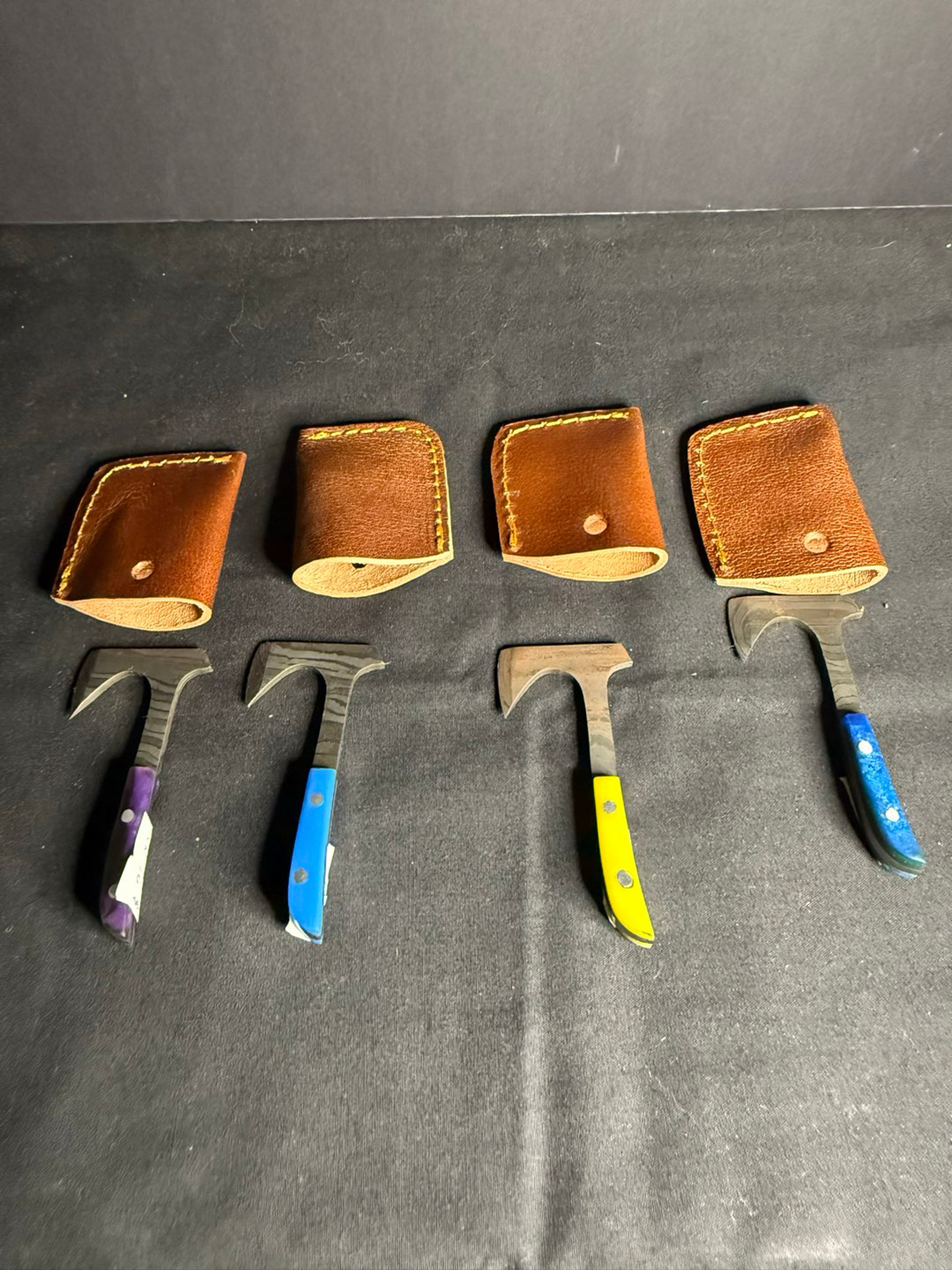 Preview pic of Damascus Dab Tool axe