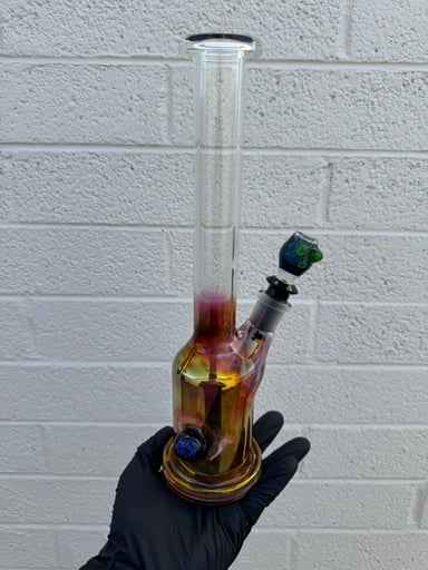 Preview pic of Ben Wilson Glass Heavy Fumed Tube Custom Bowl